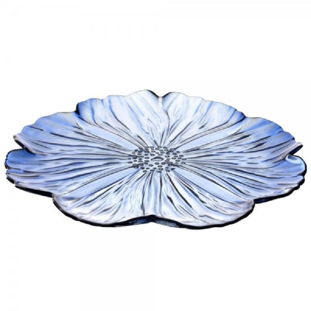 LEONARDO Osterfigur LEONARDO Teller Blume Luminosa Glas Lila (30cm)