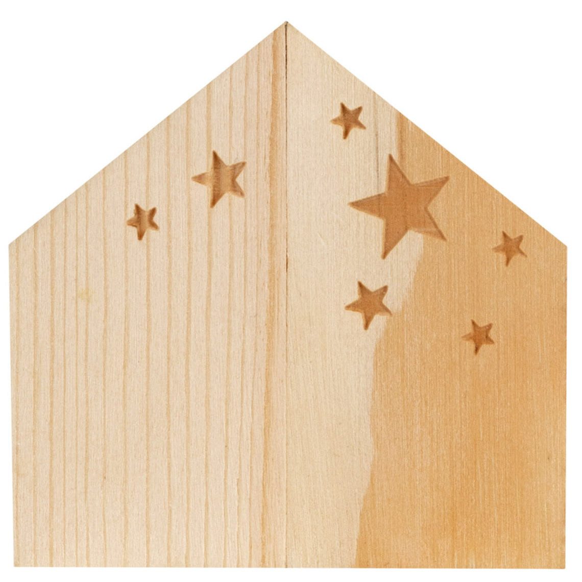 Räder Design Dekoobjekt Mini-Krippe aus Holz mit Porzellanfiguren von räder design - Weihnacht