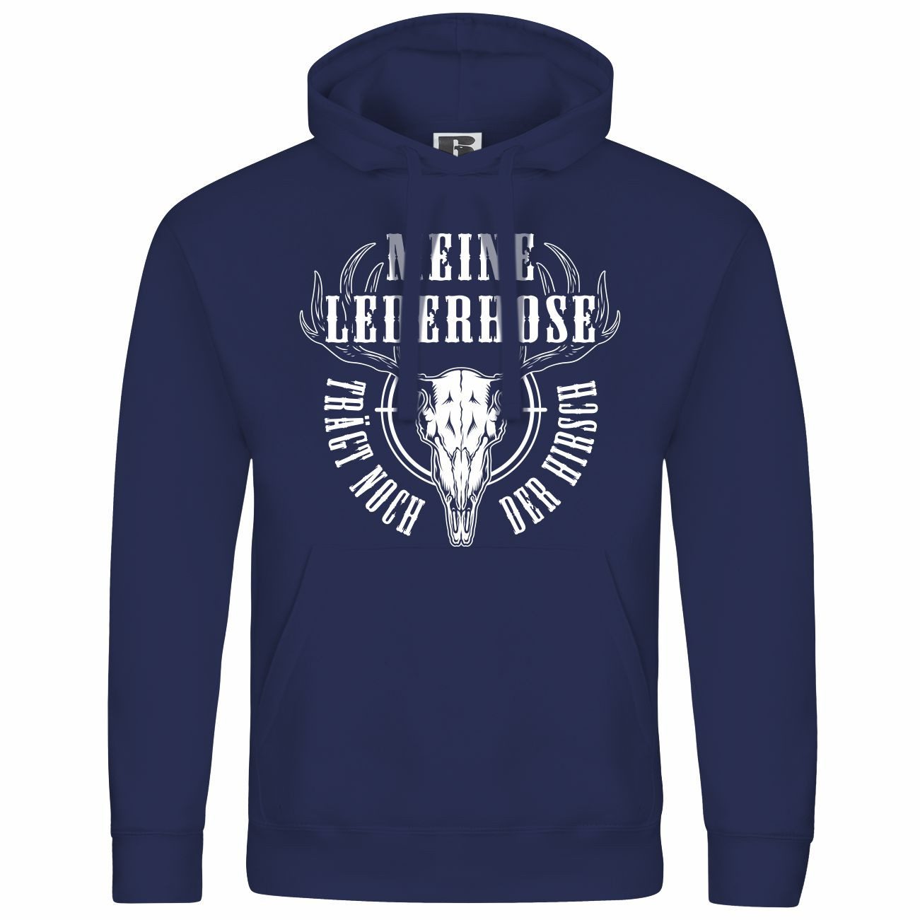 deinshirt Kapuzenpullover Herren Kapuzenpullover Meine Lederhose günstig online kaufen