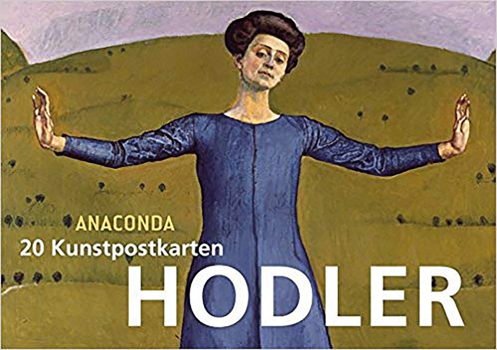 Anaconda Postkarte Postkartenbuch Ferdinand Hodler: 20 Kunstpostkarten