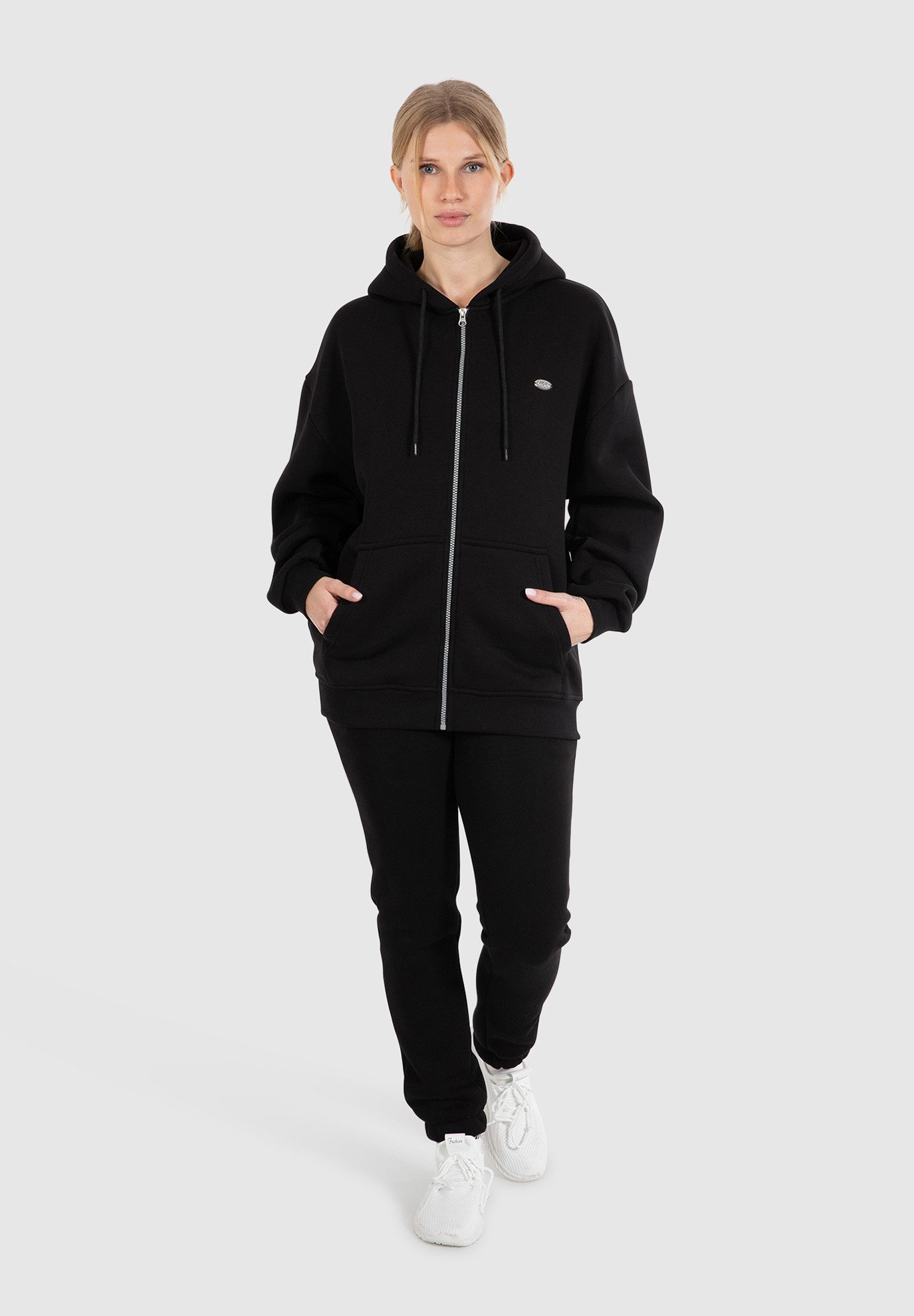 Smilodox Kapuzensweatjacke Eda, Oversize Kapuzenpullover mit günstig online kaufen