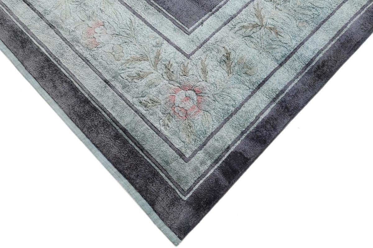 8 Orientteppich, Nain Seide Handgeknüpfter rechteckig, Seidenteppich Moderner Colored Höhe: China Trading, mm 247x302