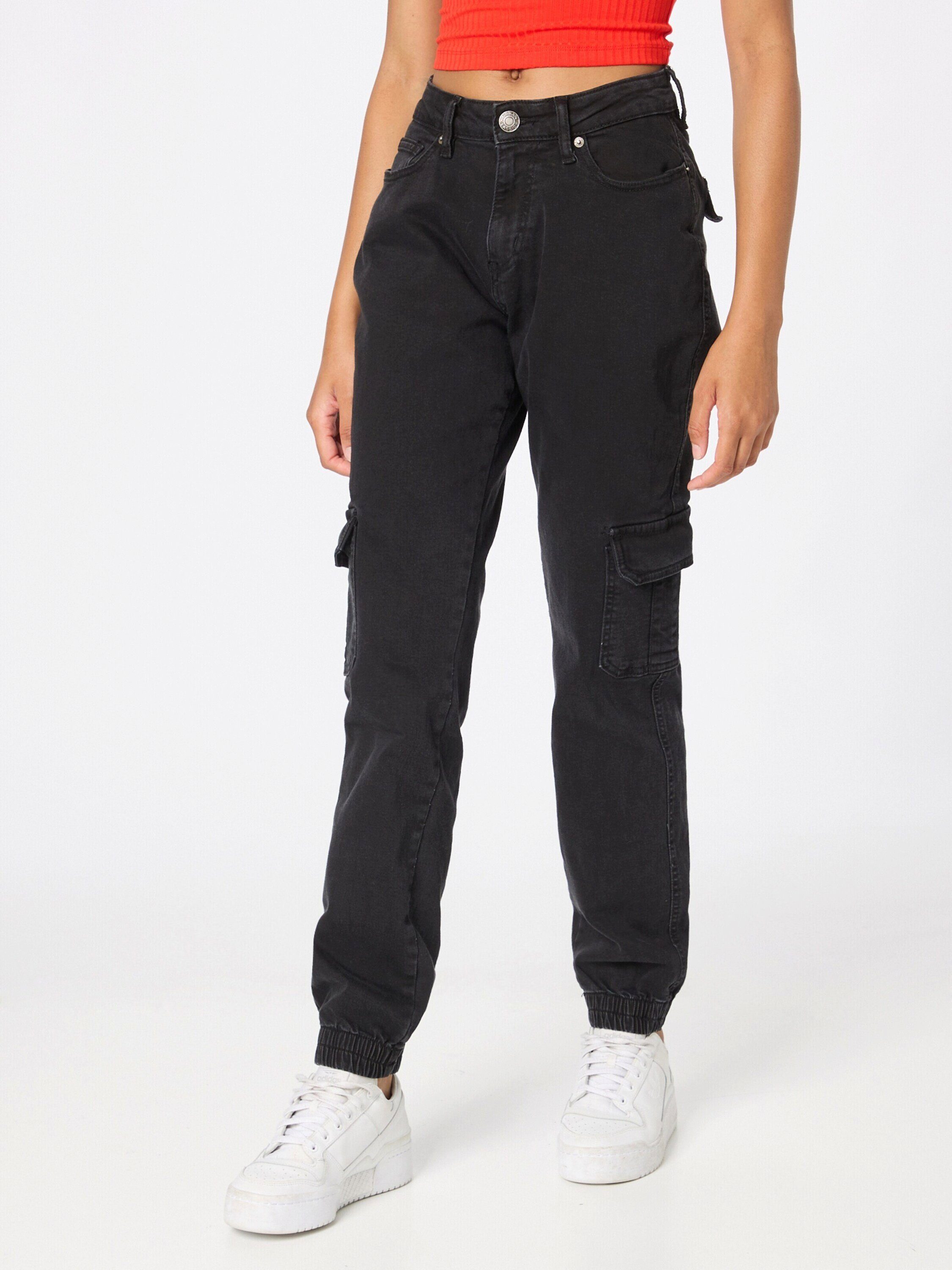 URBAN CLASSICS High-waist-Jeans (1-tlg) Plain/ohne Drapiert/gerafft, Details
