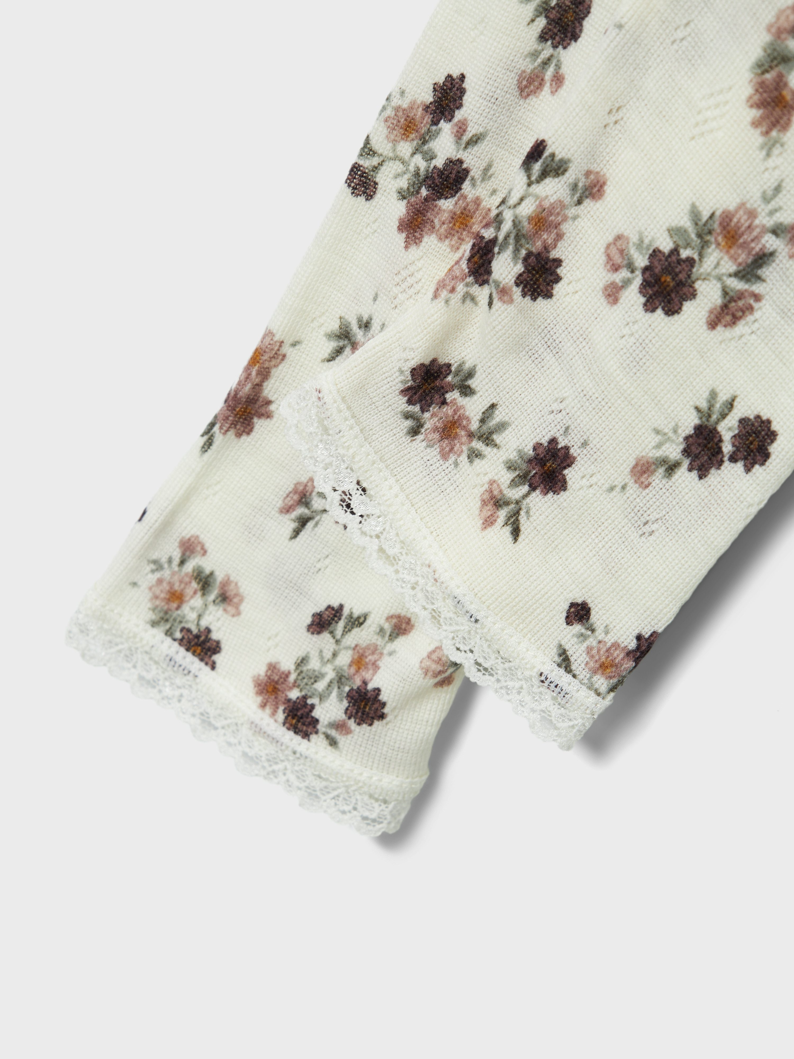 Name It Leggings NBFWANG WOOL NEEDLE LEGGING NOOS aus reiner Merinowolle