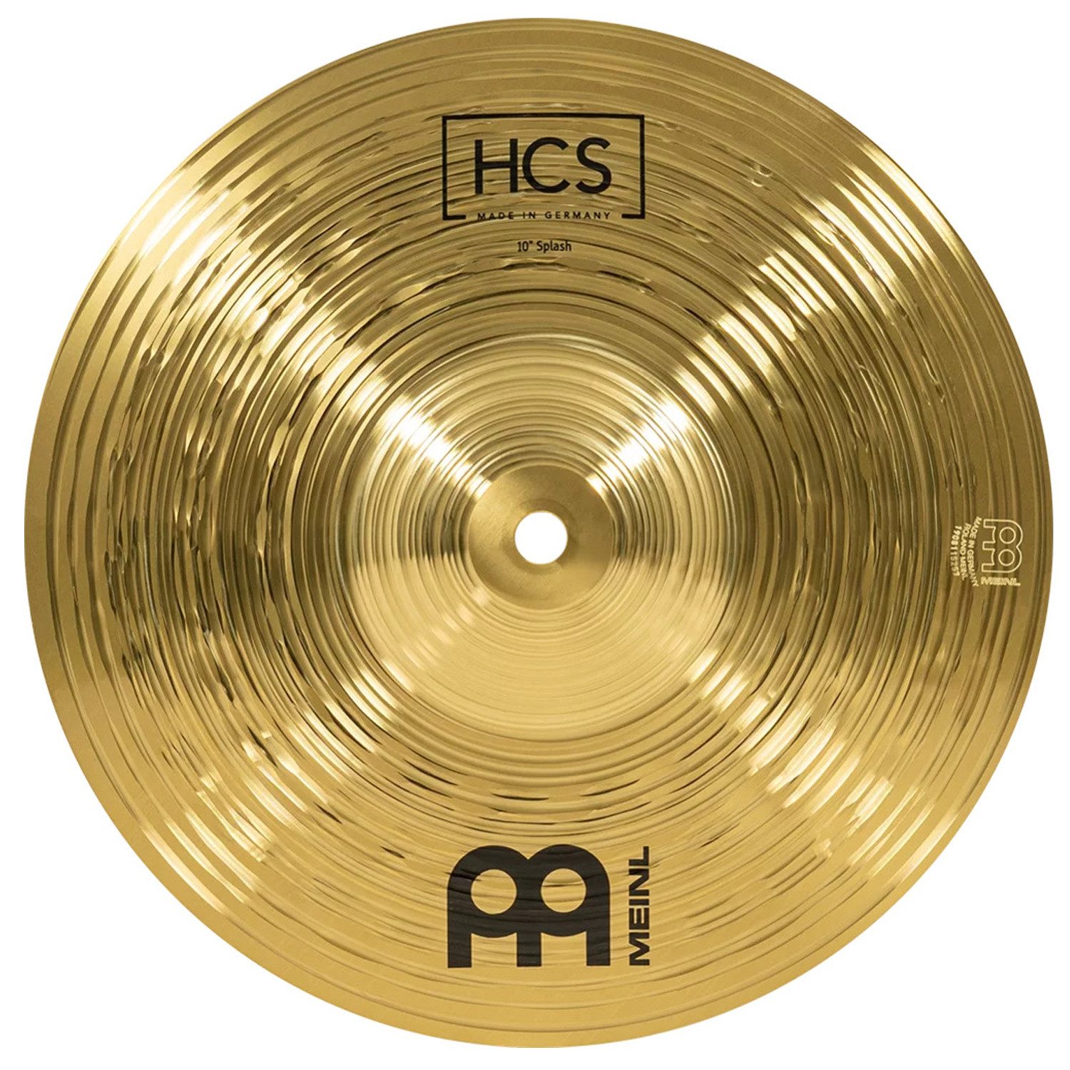 Meinl Cymbals Becken Meinl Becken HCS10S Splash Effektbecken 10 Zoll, Becken, 10 Zoll Splash Becken