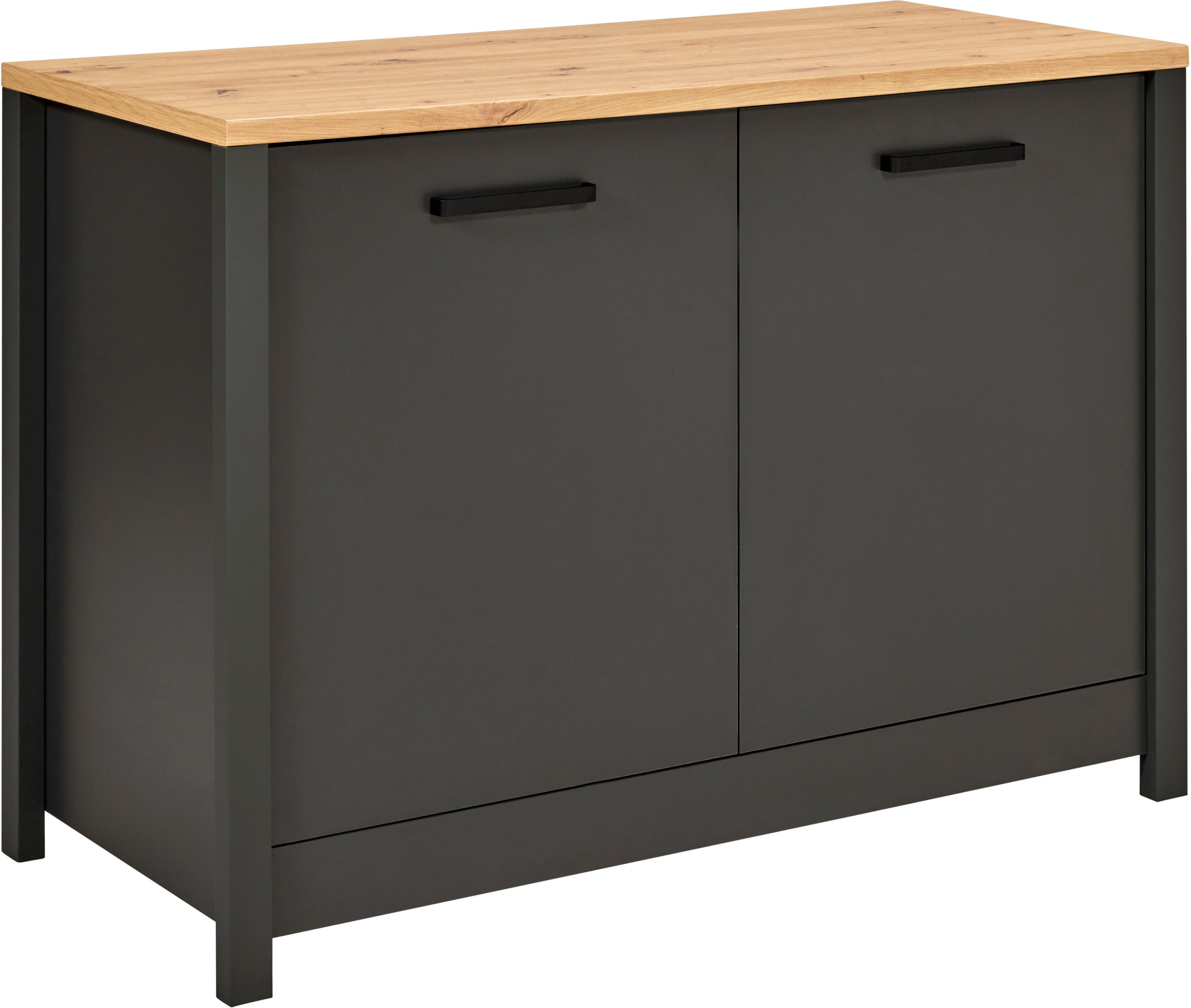 Inter Link Spülenschrank Veneto (1-St) Für Spüle & Spülmaschine, Soft-Close, Füße höhenverstellbar, 130x60x92