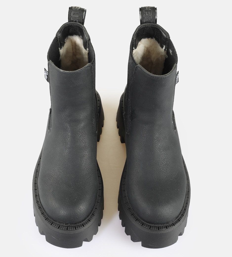 Buffalo Aspen Chelsea warm Chelseaboots Plateauboots, Stiefelette, Schlupfboots mit Memory Foam-Innensohle