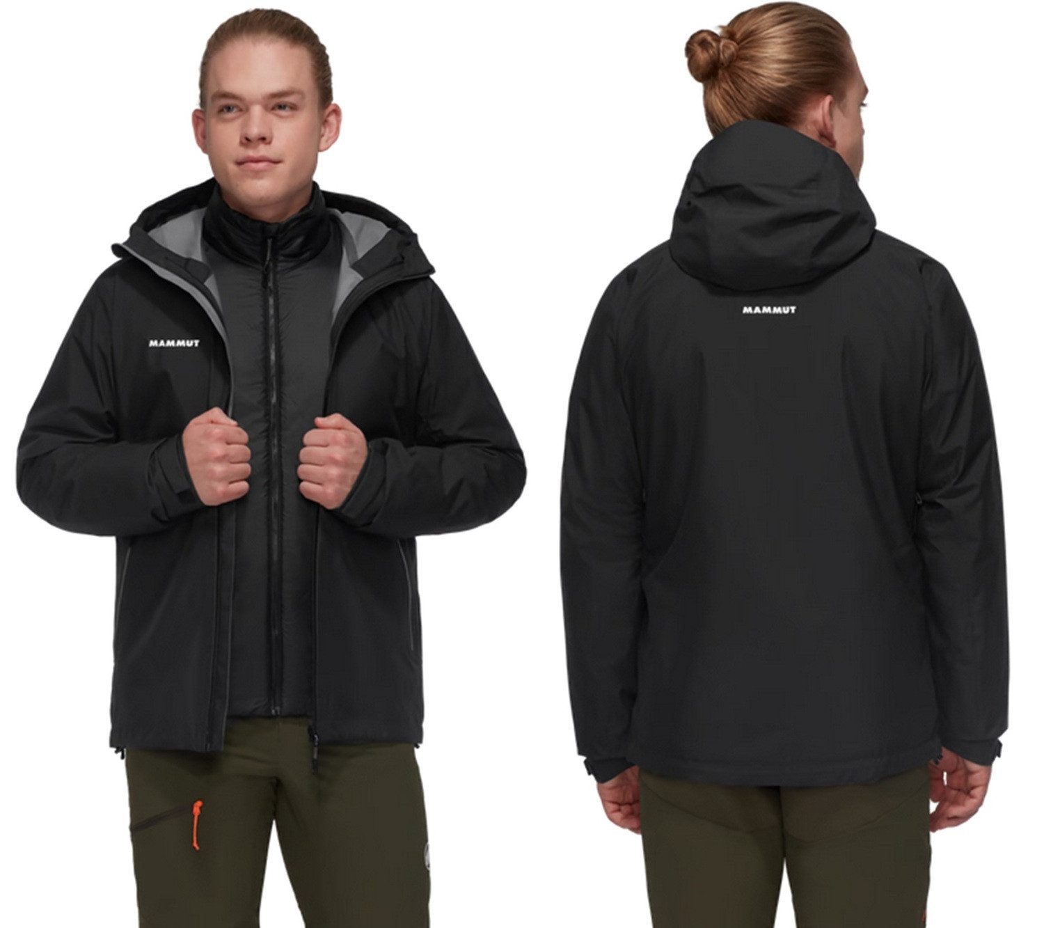 Mammut Outdoorjacke Mammut Alto Light 3 in 1 HS Hooded Jacket Herren Outdoo günstig online kaufen