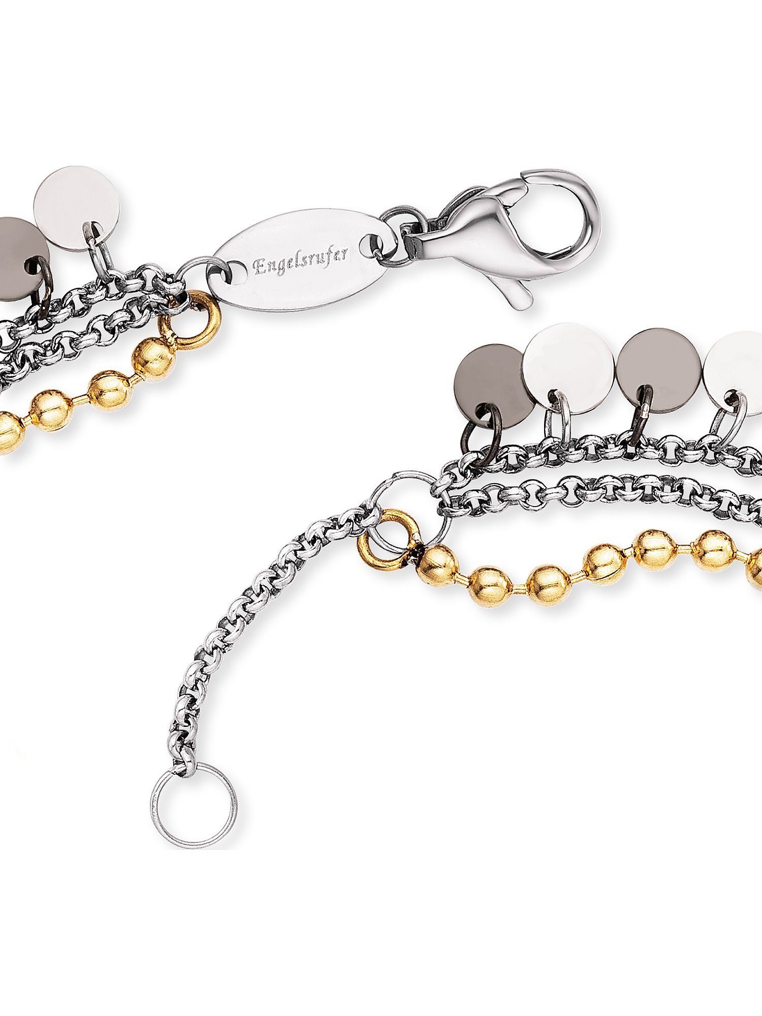 Engelsrufer Silberarmband Engelsrufer Damen-Armband Edelstahl Hand Fatimas, Trendig