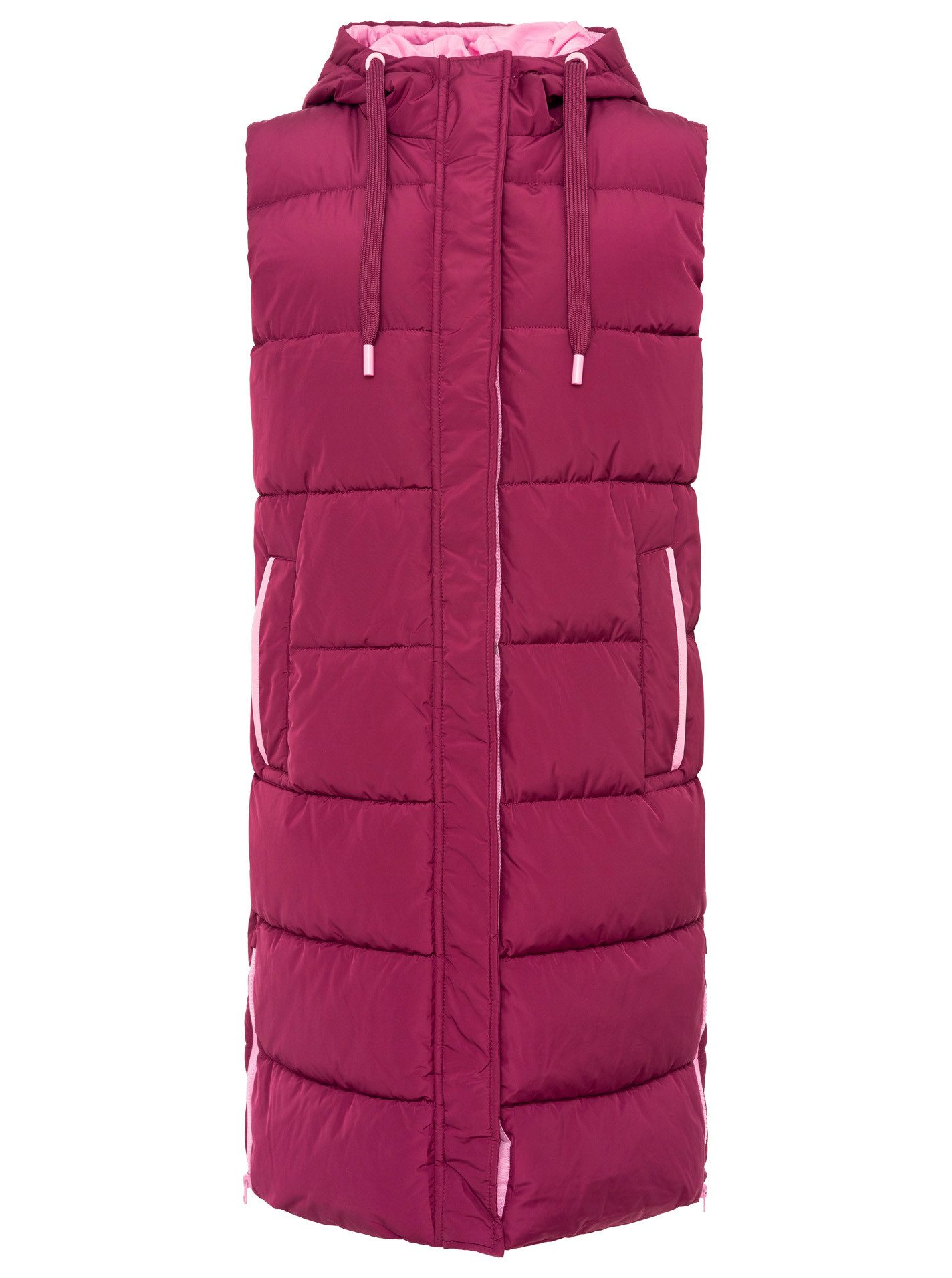 Zwillingsherz Steppweste "Smile" Smile-Steppung hinten, Zippern seitlich, K günstig online kaufen