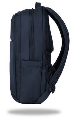CoolPack Schulranzen Rucksack BOLT Navy Blau (1 Stück), 2 Hauptfächer, Anti-Diebstahl-Fach, ergonomisch