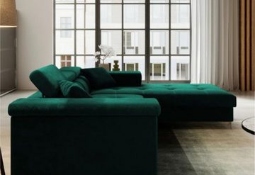 DB-Möbel Wohnlandschaft Wohnlandschaft Marokko Schlafcouch in L-Form 280 cm breit