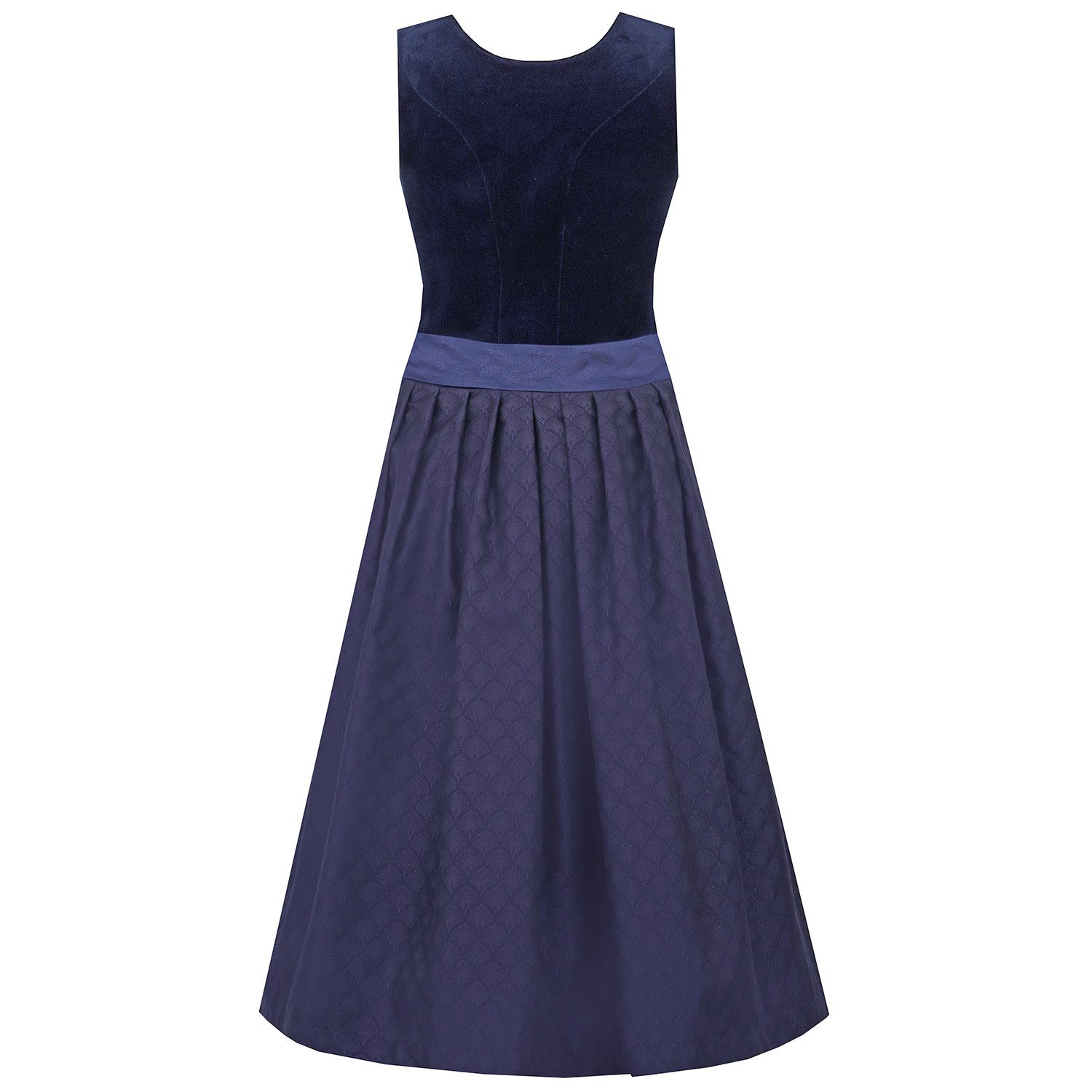 MarJo Dirndl 'Mönchsroth' 921265, Marine 65cm günstig online kaufen