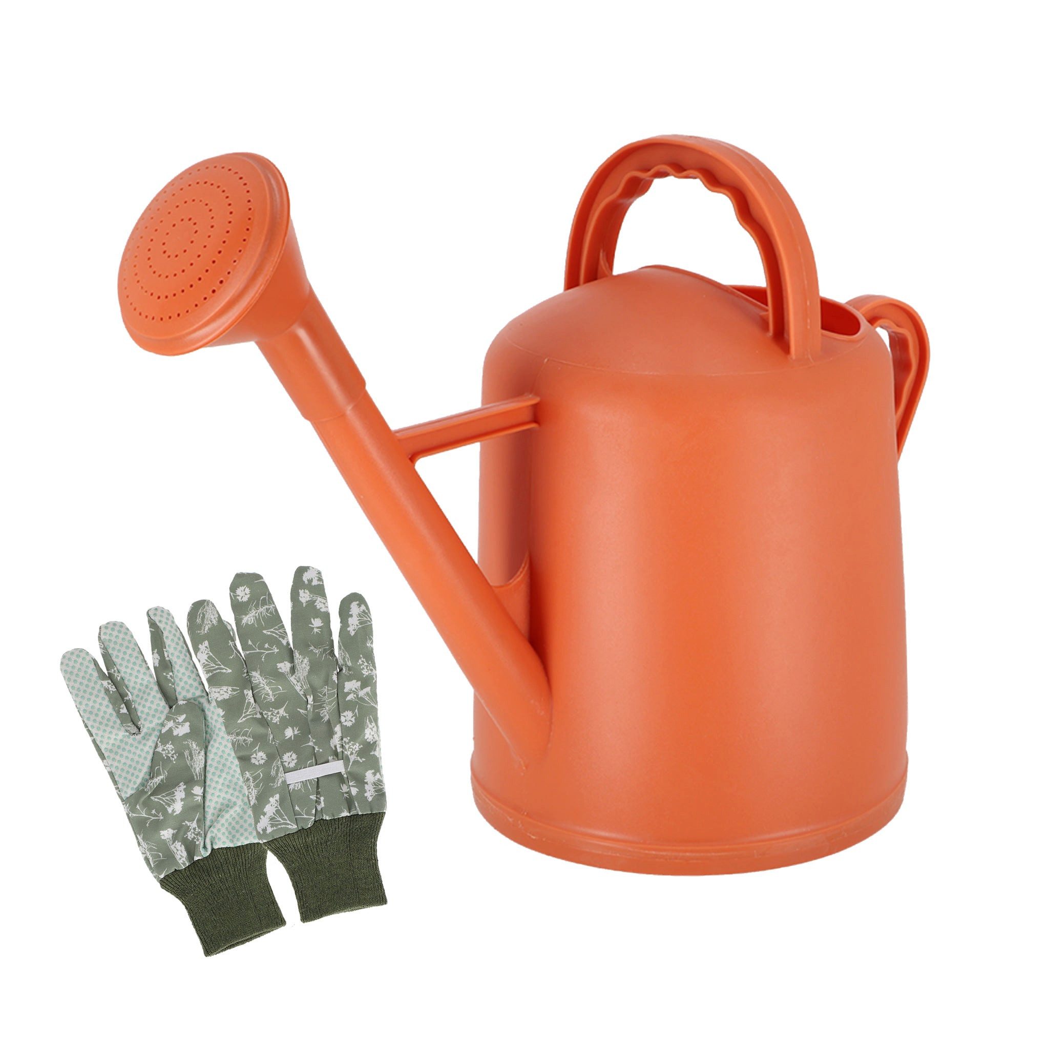 VidaAtHome.de Gießkanne Gießkanne FLOWY 10L inkl. Gartenhandschuhe