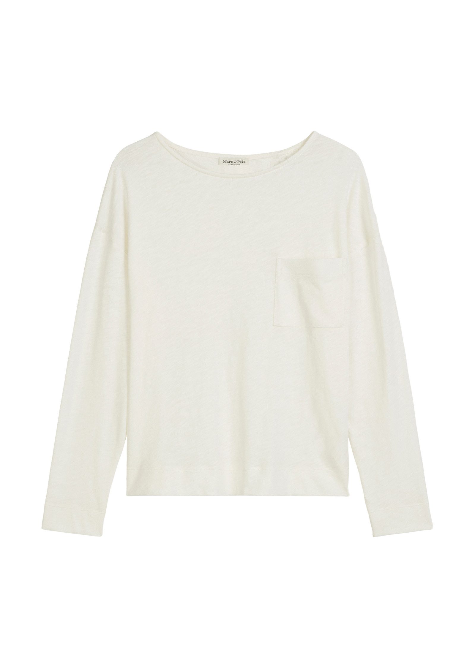 Marc O'Polo Langarmshirt aus Slub Jersey