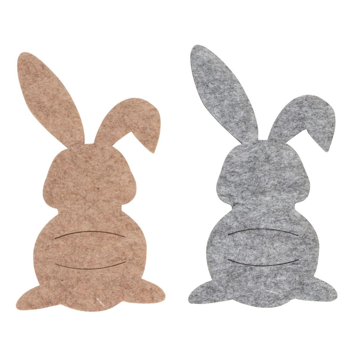 Mel-O-Design Besteckhalter 12 Stück Besteckhalter Osterhase günstig online kaufen