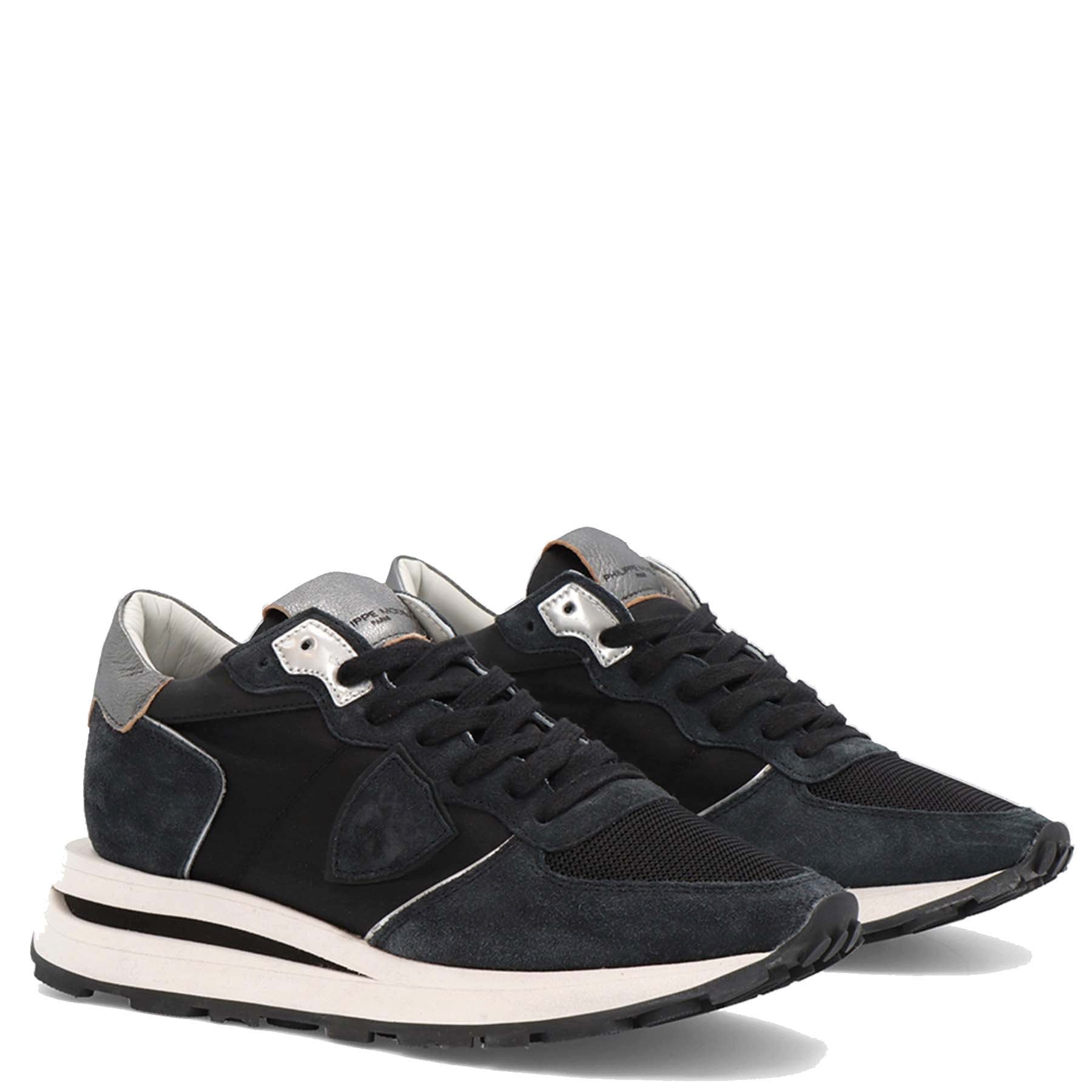 PHILIPPE MODEL PHILIPPE MODEL Sneaker TROPEZ HAUTE aus Leder - Schwarz Sneaker