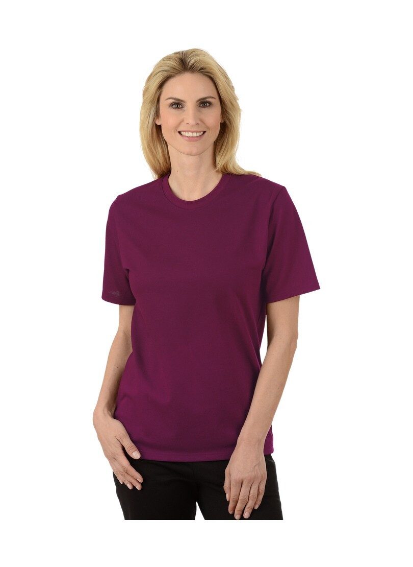 Trigema T-Shirt TRIGEMA T-Shirt in Piqué-Qualität (1-tlg)