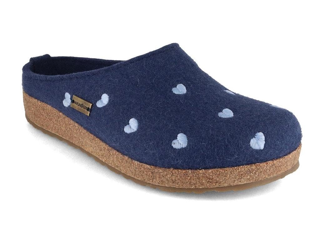 Haflinger Grizzly Cuoricino Damen Hausschuh