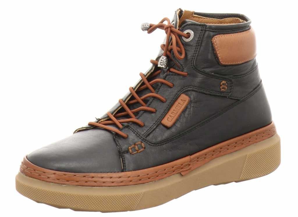 Carmela 06764103 Botin plano negro Stiefelette