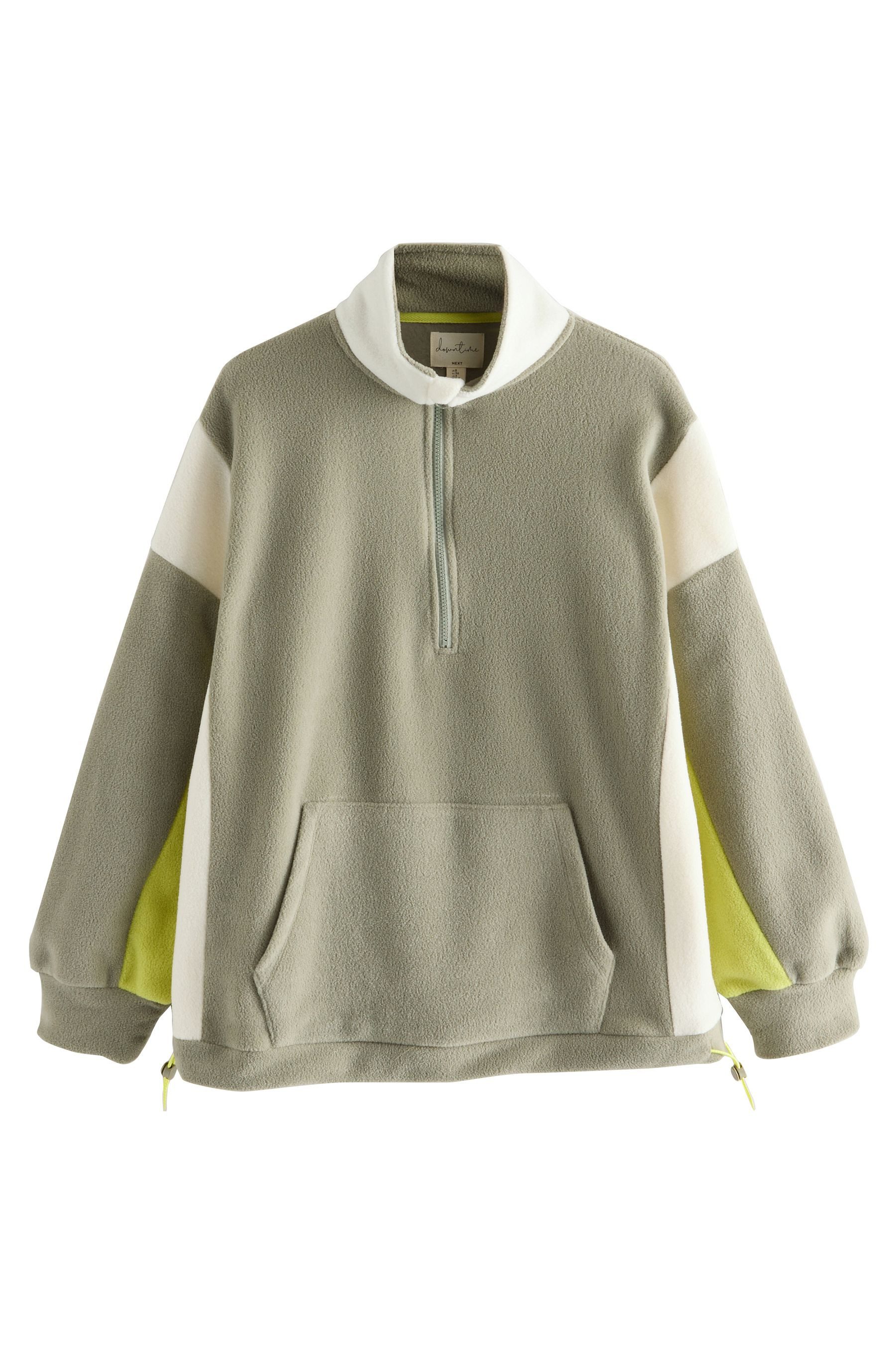 Next Fleecejacke Fleecetop mit halben Reißverschluss günstig online kaufen