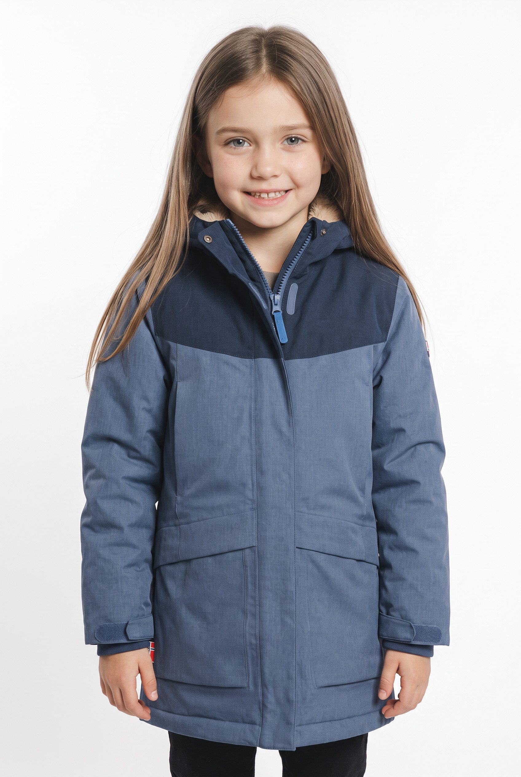 TROLLKIDS Wintermantel GIRLS OSLO COAT PRO länger geschnittener Wintermantel, aus Polyester, wasserdicht