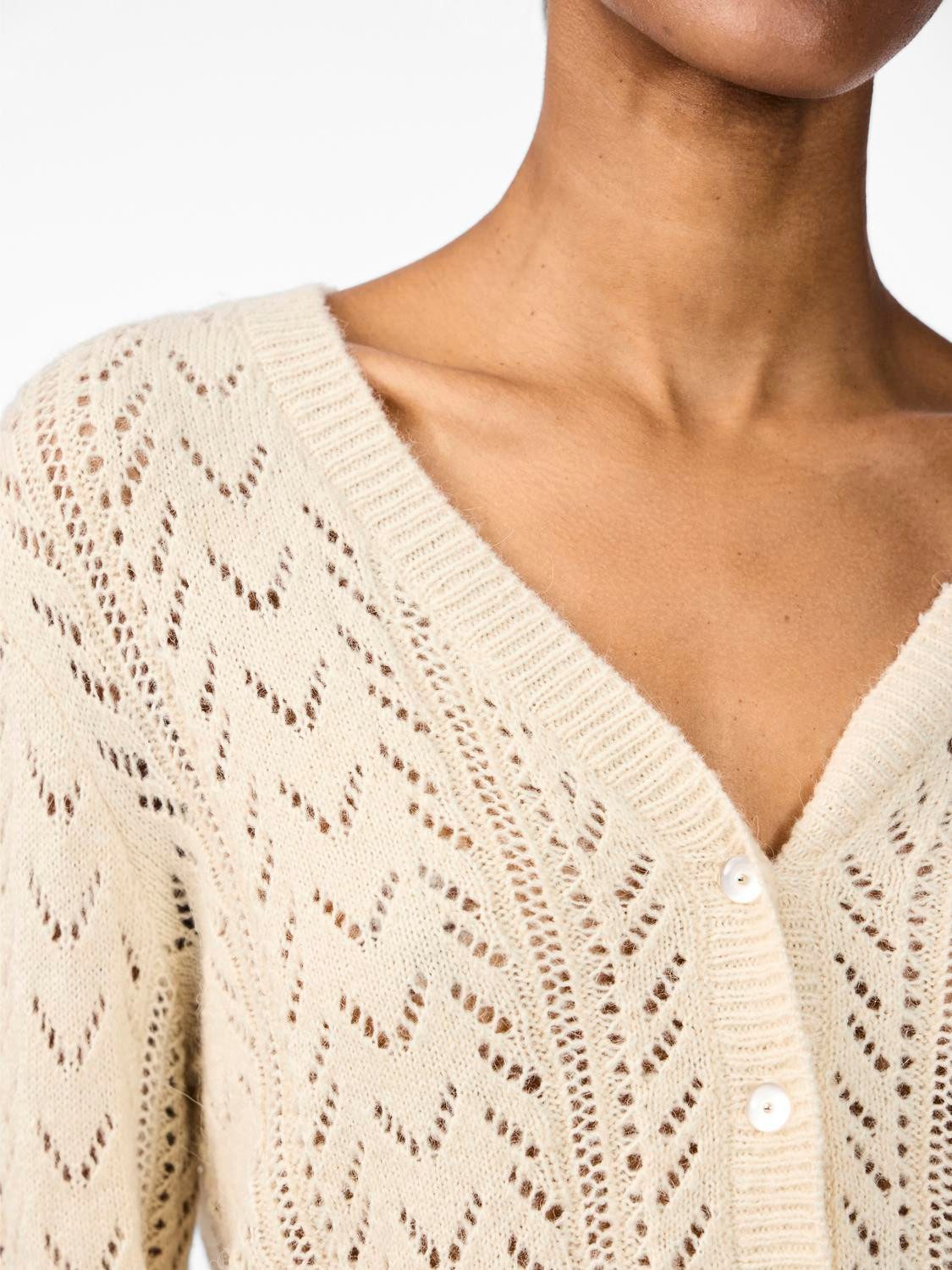 Y.A.S Rundhalspullover YASTELLA LS KNIT PULLOVER günstig online kaufen