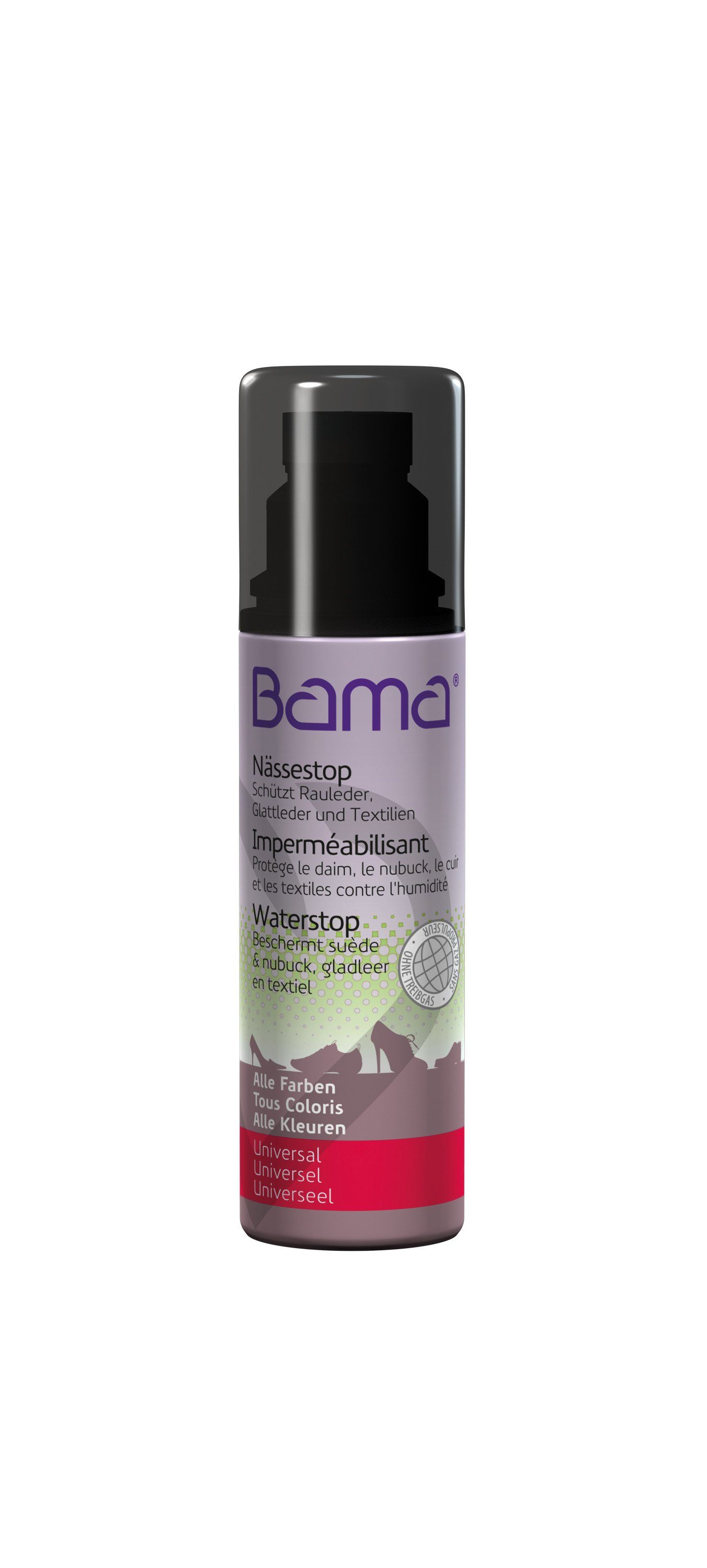 Bama Nässestopp, der flüssige Imprägnierer 75ml Schuh-Imprägnierspray