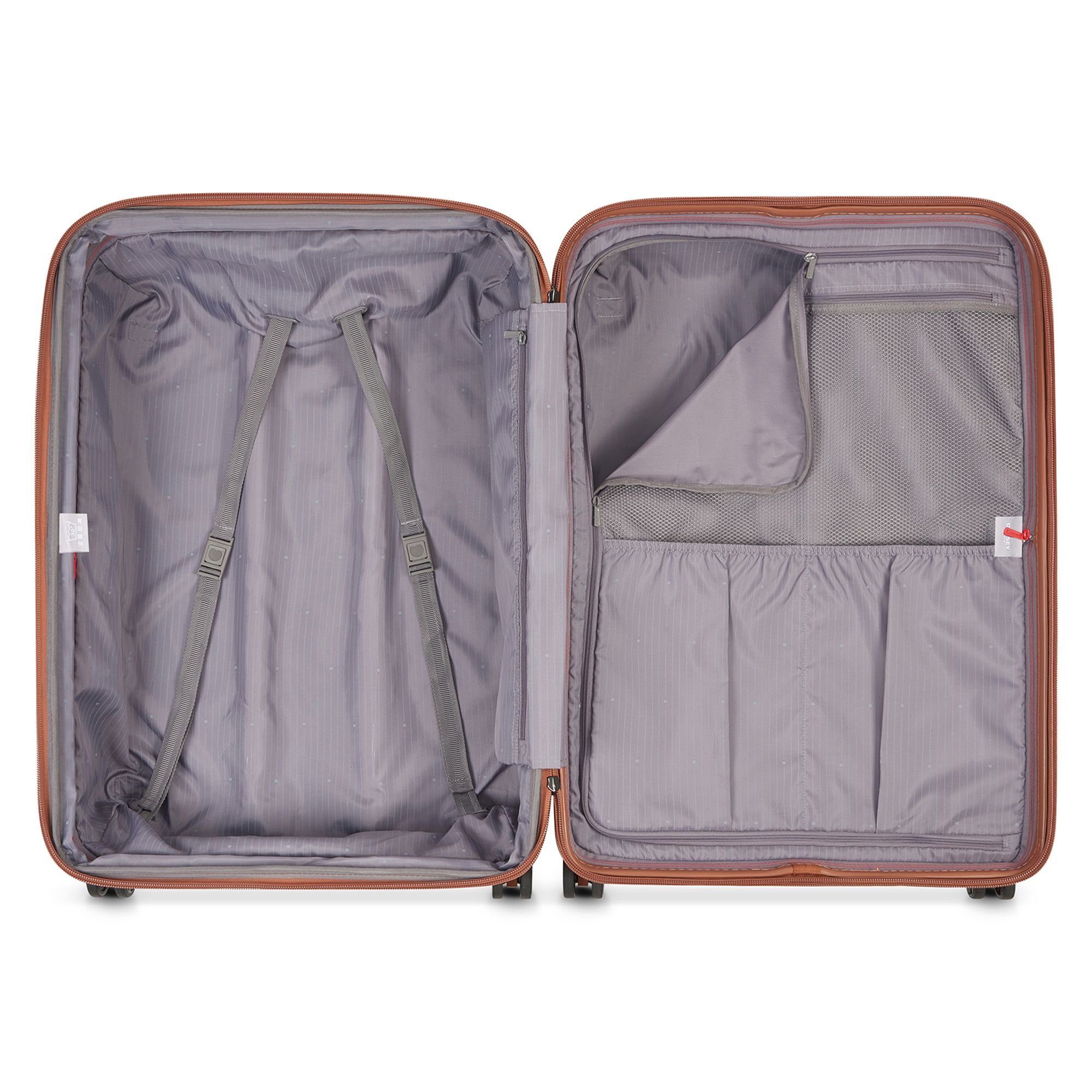 Delsey Paris Hartschalen-Trolley Promenade Hard 2.0, 4 Rollen, Polycarbonat