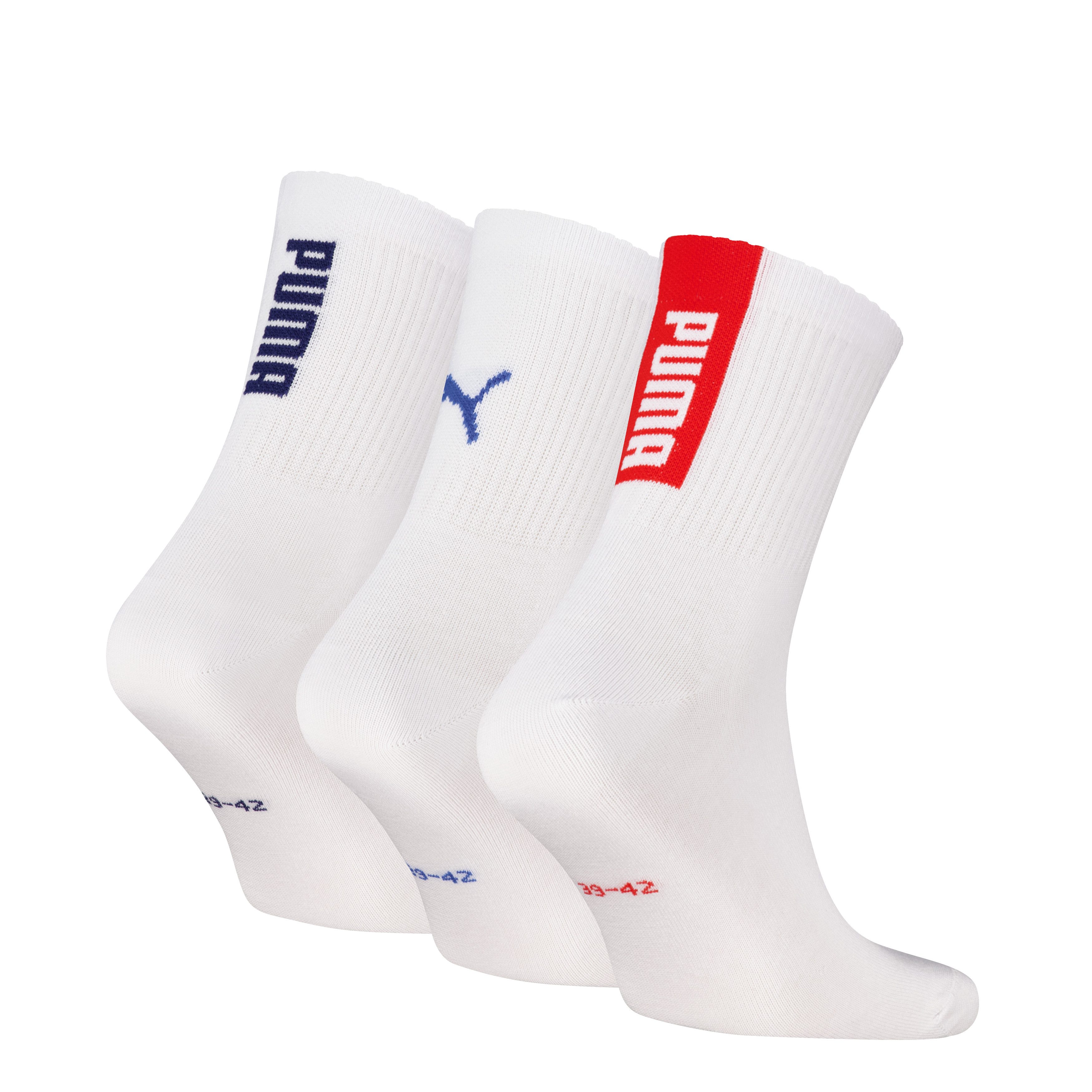 Socken PUMA UNISEX LOGO SHORT CREW