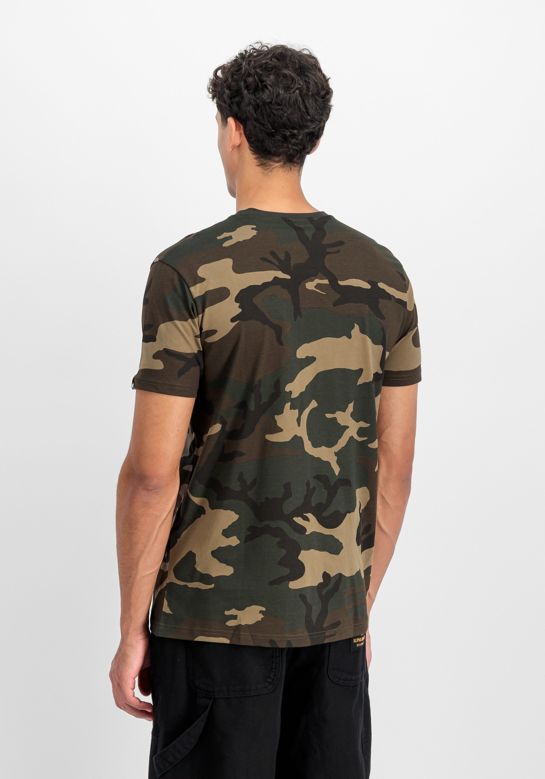 Alpha Industries T-Shirt Basic T-Shirt BL Camo günstig online kaufen