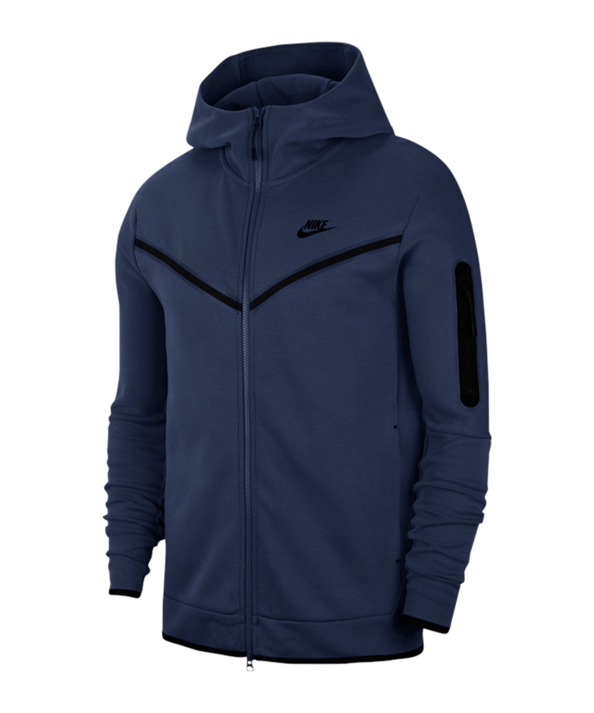 Nike Sportswear Sweatjacke Tech Fleece Windrunner blauschwarzblauschwarz