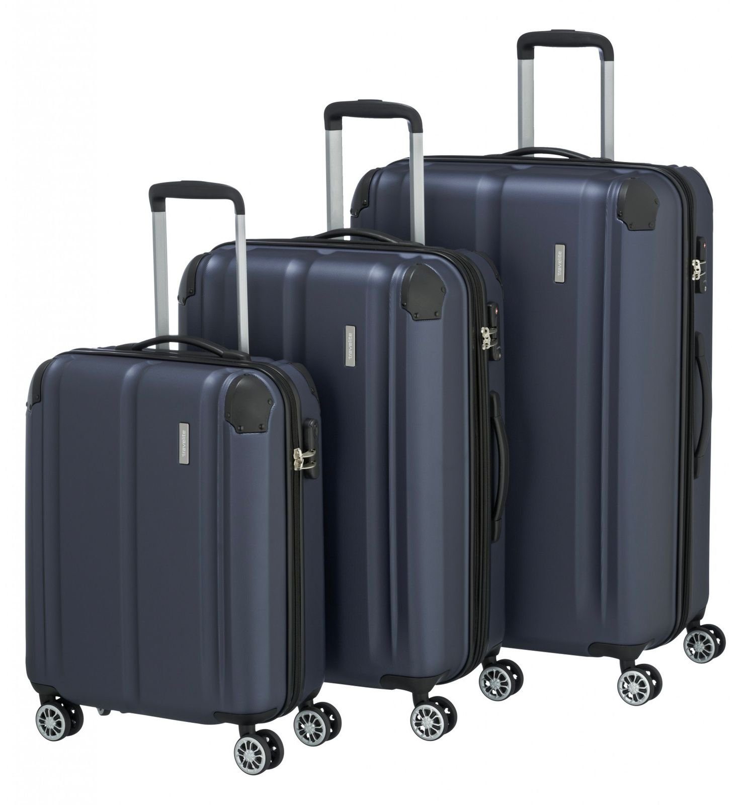 travelite Trolleyset City, 4 Rollen, (Set, günstig online kaufen