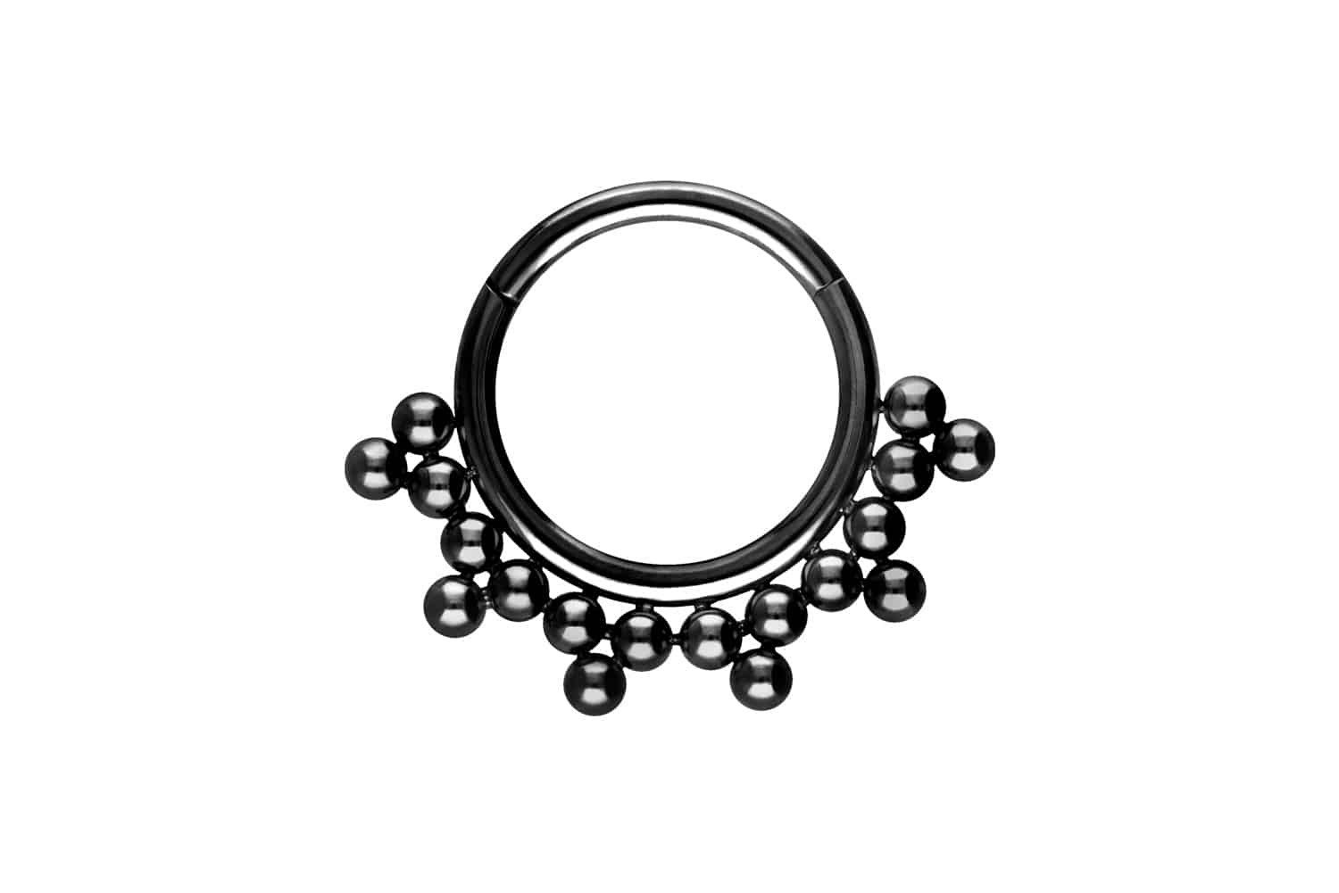 Piercing-Set Titan Segmentring Clicker 18 KUGELN