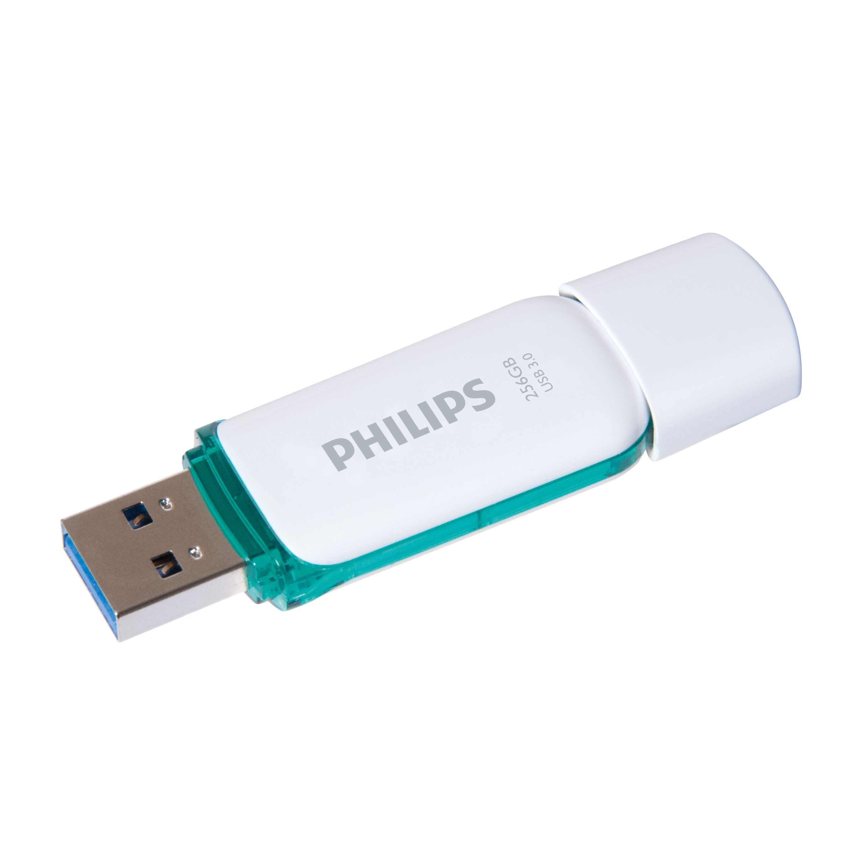 Philips FM25FD75B/00 USB-Stick (USB 3.0, Lesegeschwindigkeit 100,00 MB/s, Spring Green®, 256GB, USB3.0, LED, 1er Pack)