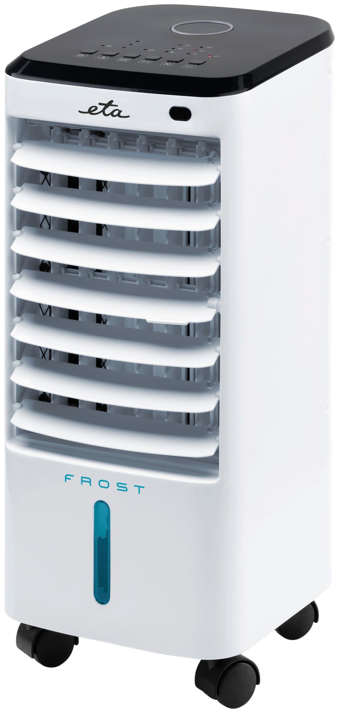 3,5 l Fassungsvermögen eta Befeuchter/Ventilator/Kühler Ventilatorkombigerät "Frost", 3-in-1 Luftkühler,