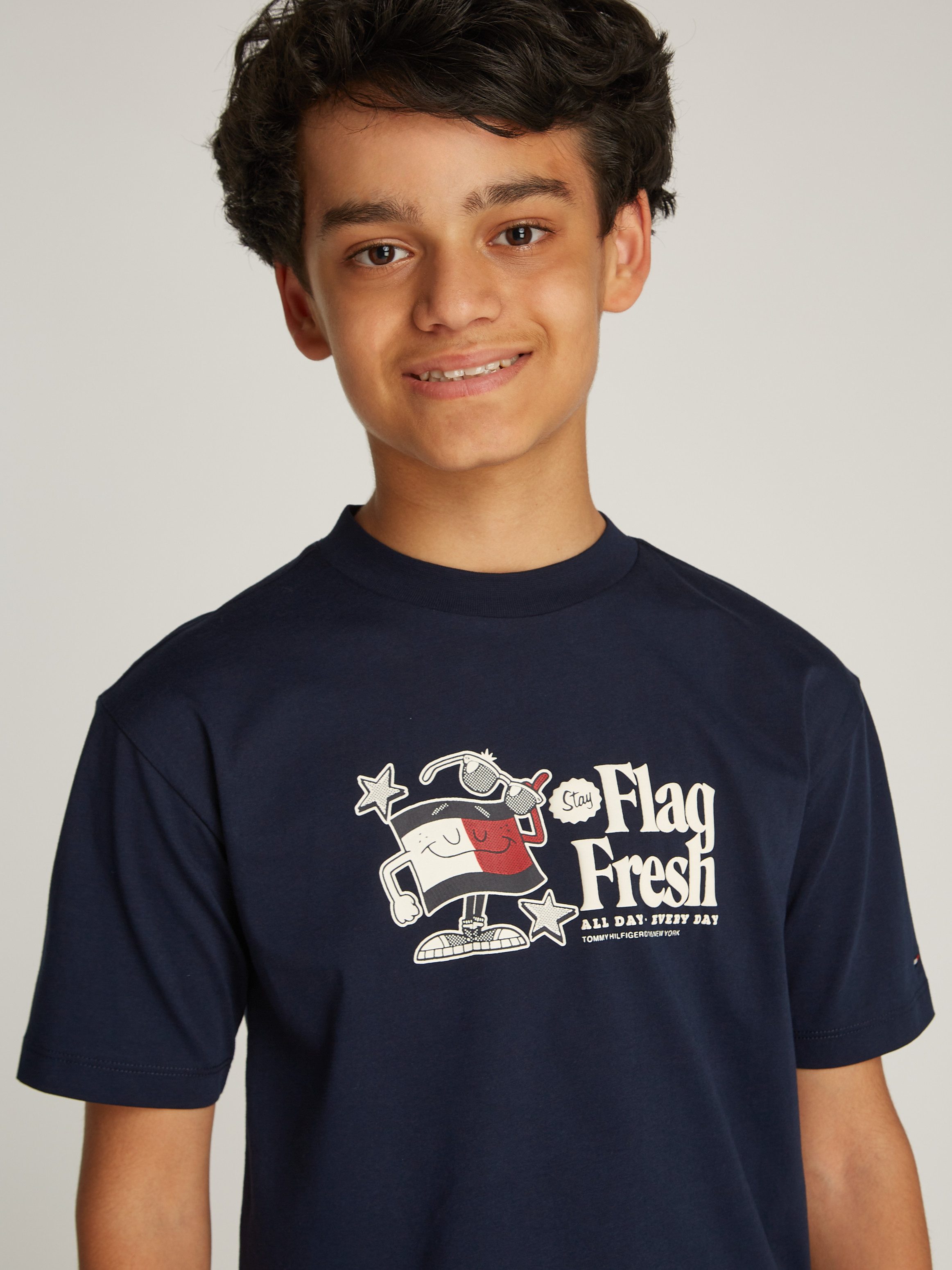 Tommy Hilfiger T-Shirt FLAG FUN TEE günstig online kaufen