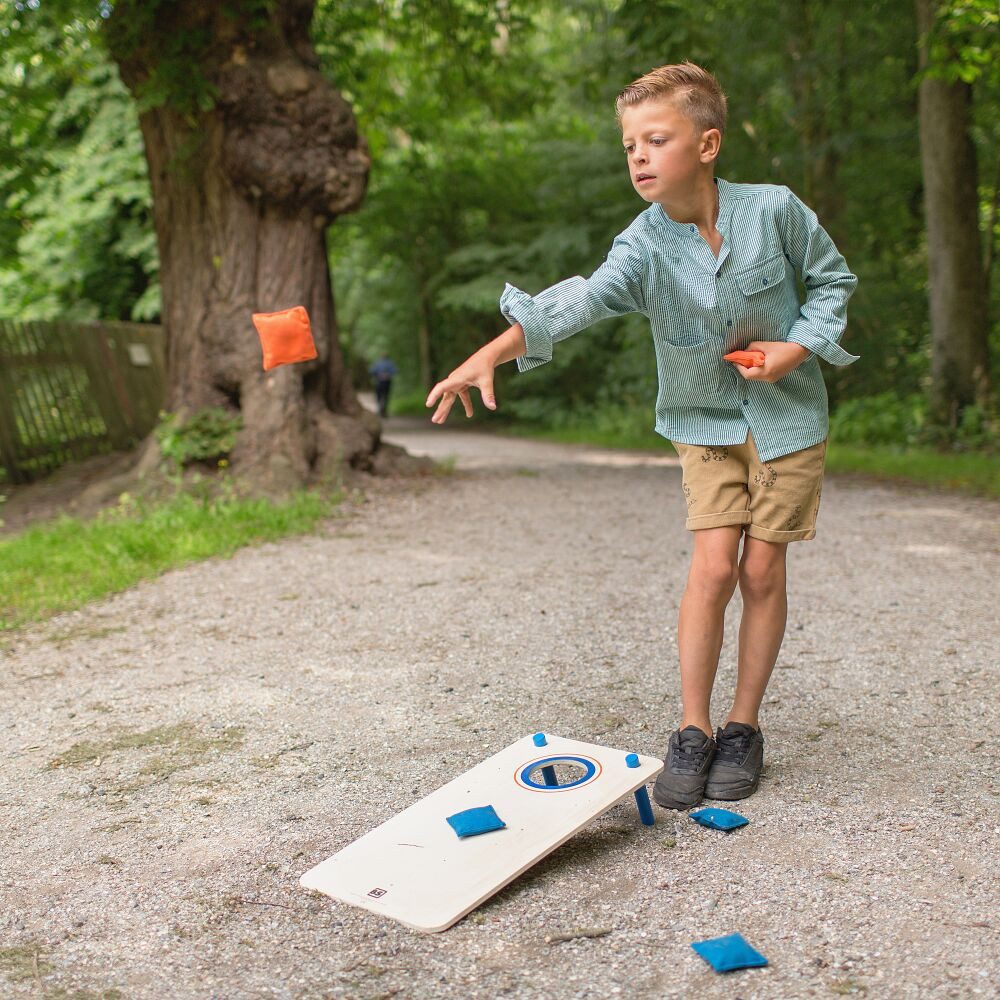 BS Toys Spiel Cornhole, Einfaches Spielprinzip – leicht zu erlernen