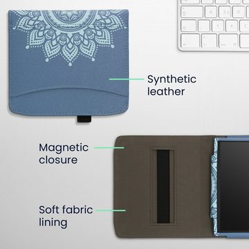 kwmobile E-Reader-Hülle Schutzhülle für Pocketbook Era / Era Color, Vorderfach Handschlaufe - Aufgehende Sonne Design