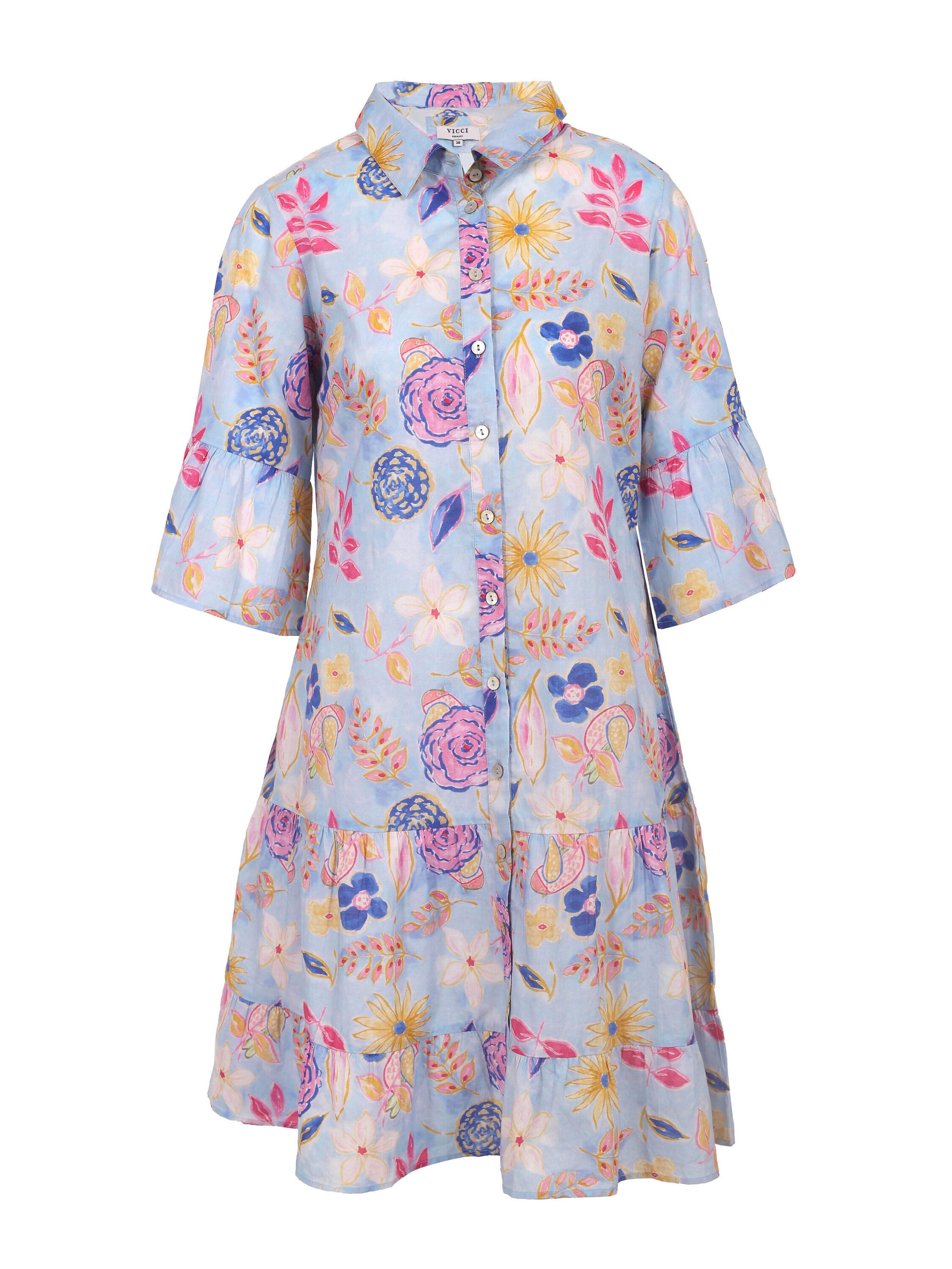 VICCI Germany A-Linien-Kleid (1-tlg) aus weicher günstig online kaufen