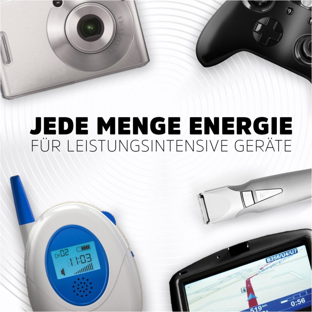 Energizer Energizer Max Plus AA 10+10er Pack Mignon-Batterie Batterie, (1,5 V V), 12 Jahre Lagerfähigkeit, 80% mehr Power