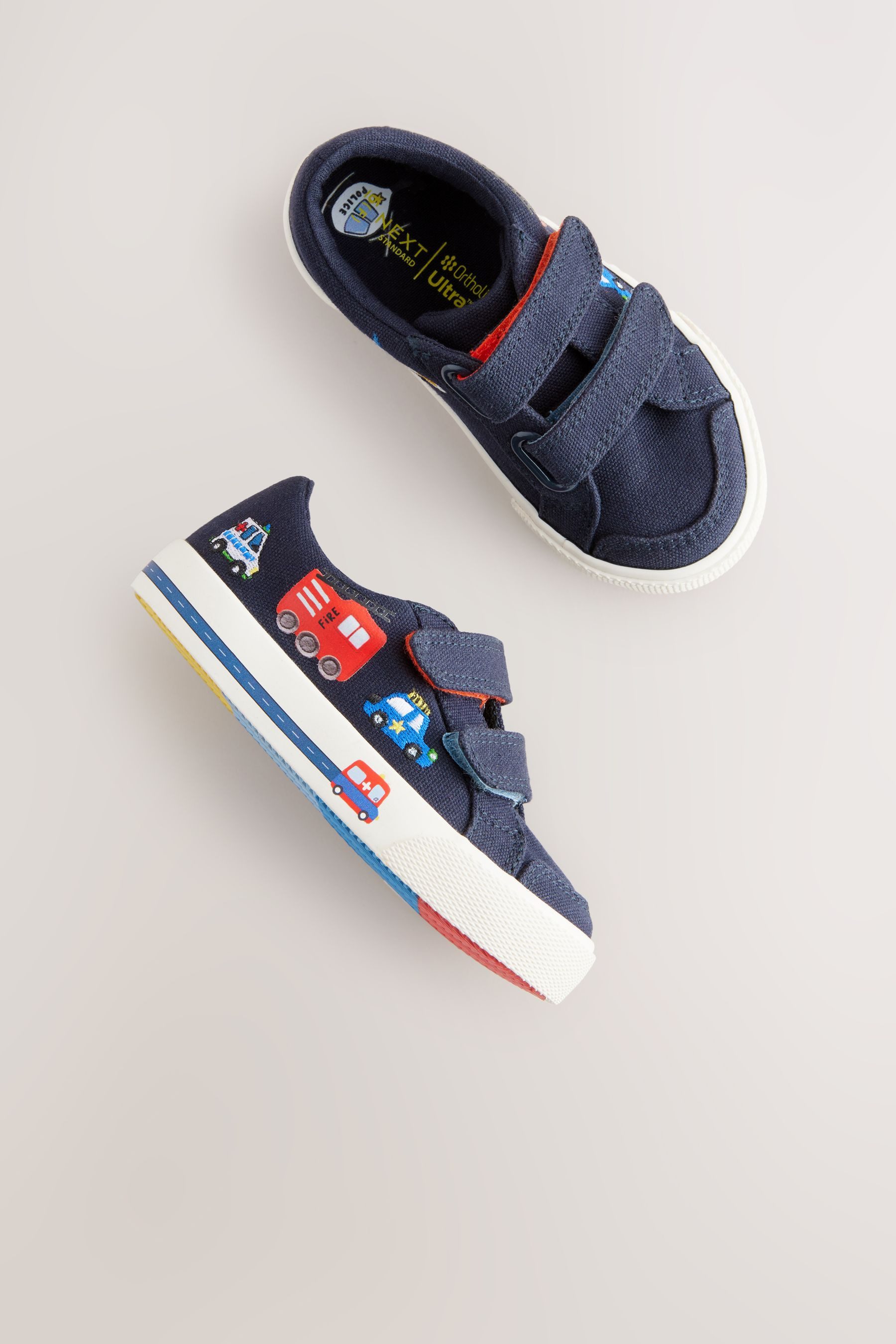 Next Schuhe mit Doppelklettverschluss, weite Passform günstig online kaufen