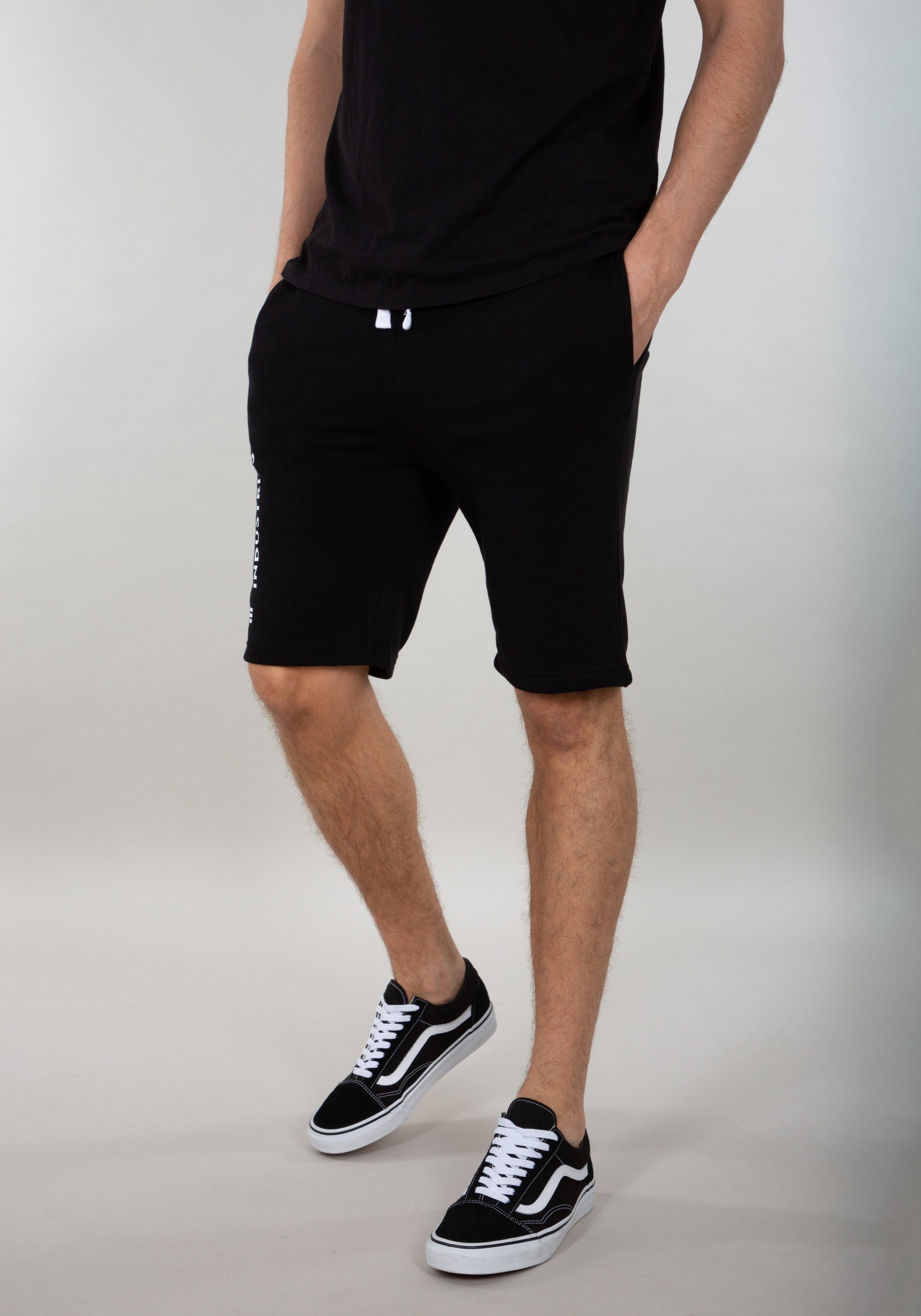 Alpha Industries black Industries AI - Short Shorts Men Sweatshorts Basic Alpha