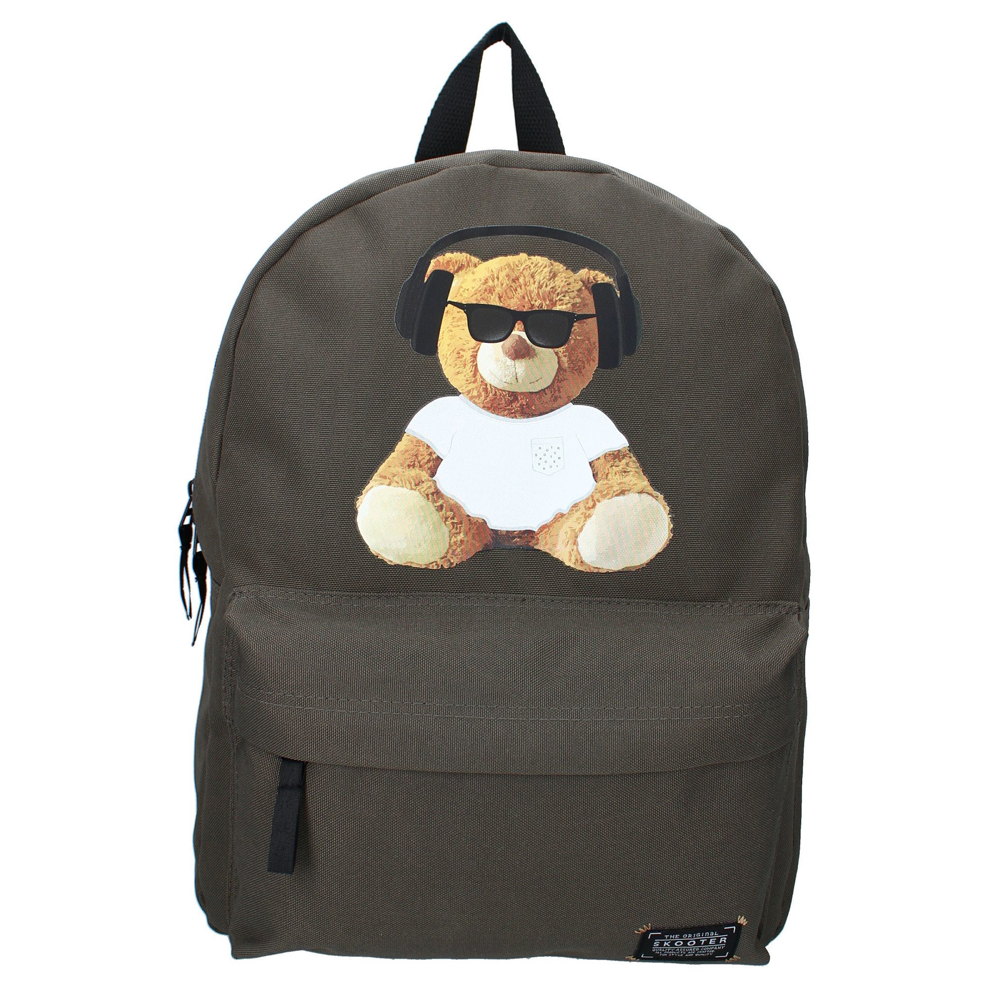 Skooter Kinderrucksack Rucksack Braun– Ergonomisch, geräumig Schultasche