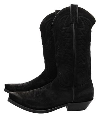 FB Fashion Boots ARLO Schwarz Cowboystiefel Rahmengenähter Westernstiefel