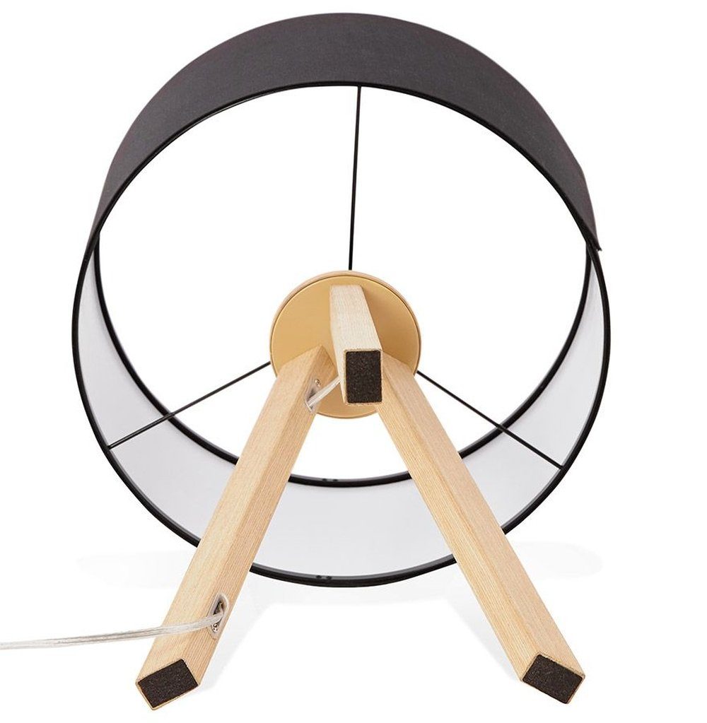 Kokoon Design MINI Schwarz/Naturbelassen TRIVET Tischleuchte