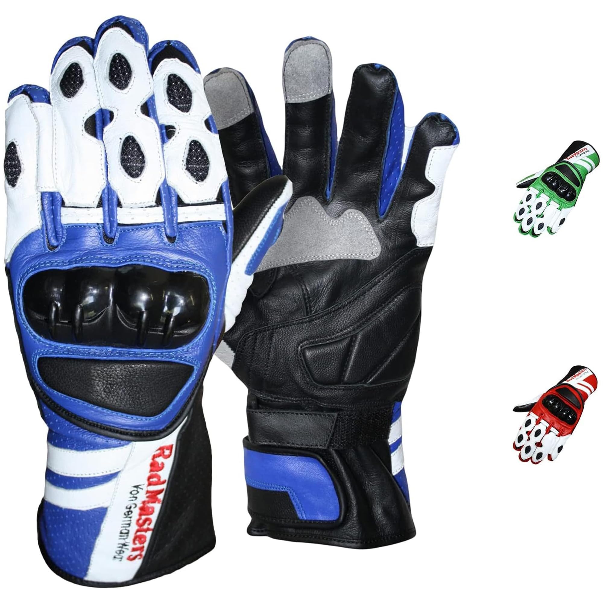 German Wear Motorradhandschuhe GW409G Lederhandschuhe Handschuhe aus Kalbsl günstig online kaufen