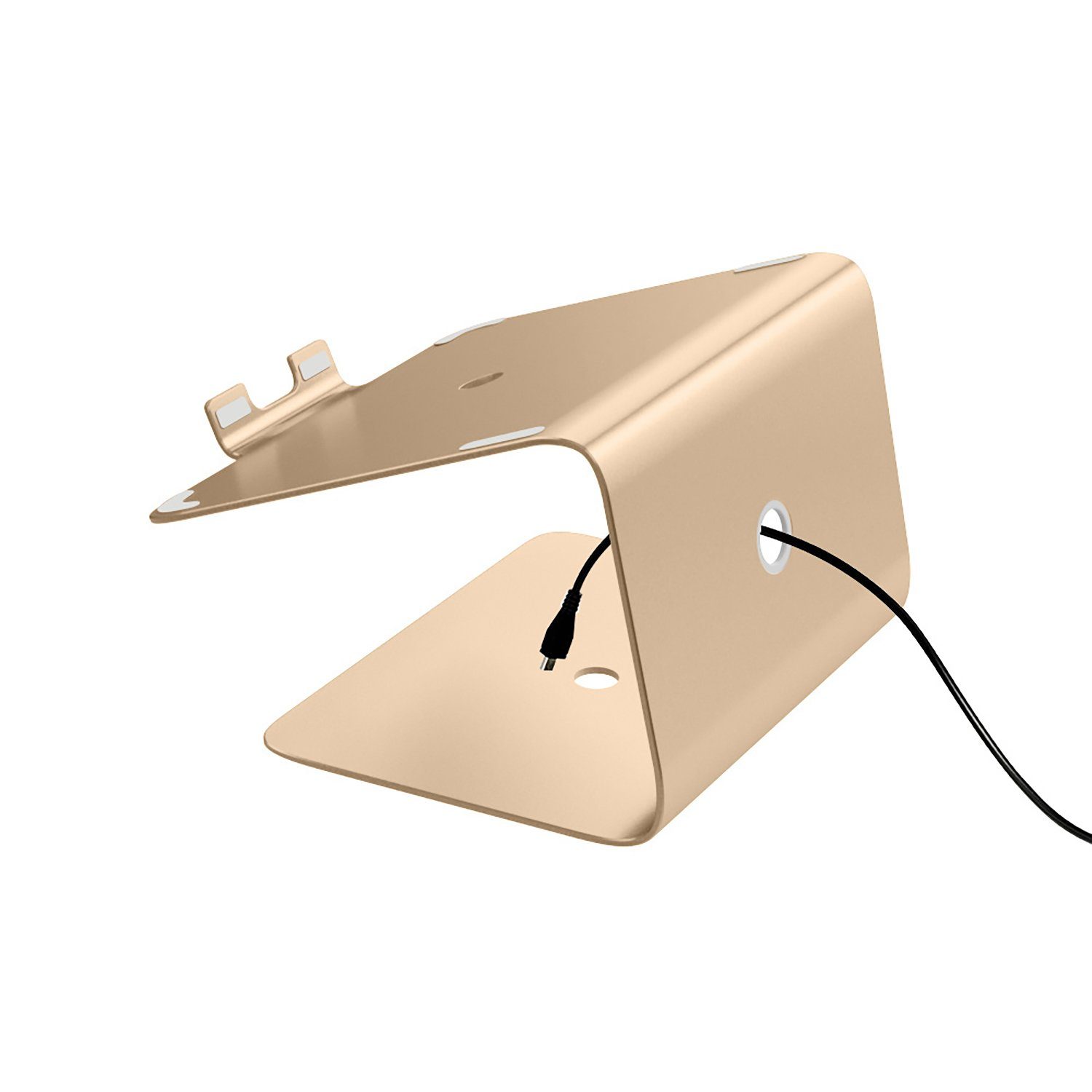 SLABO Laptop-Ständer Notebookhalterung Laptopständer für MacBook, MacBook Air, MacBook Pro, Notebooks "Aluminium" - GOLD