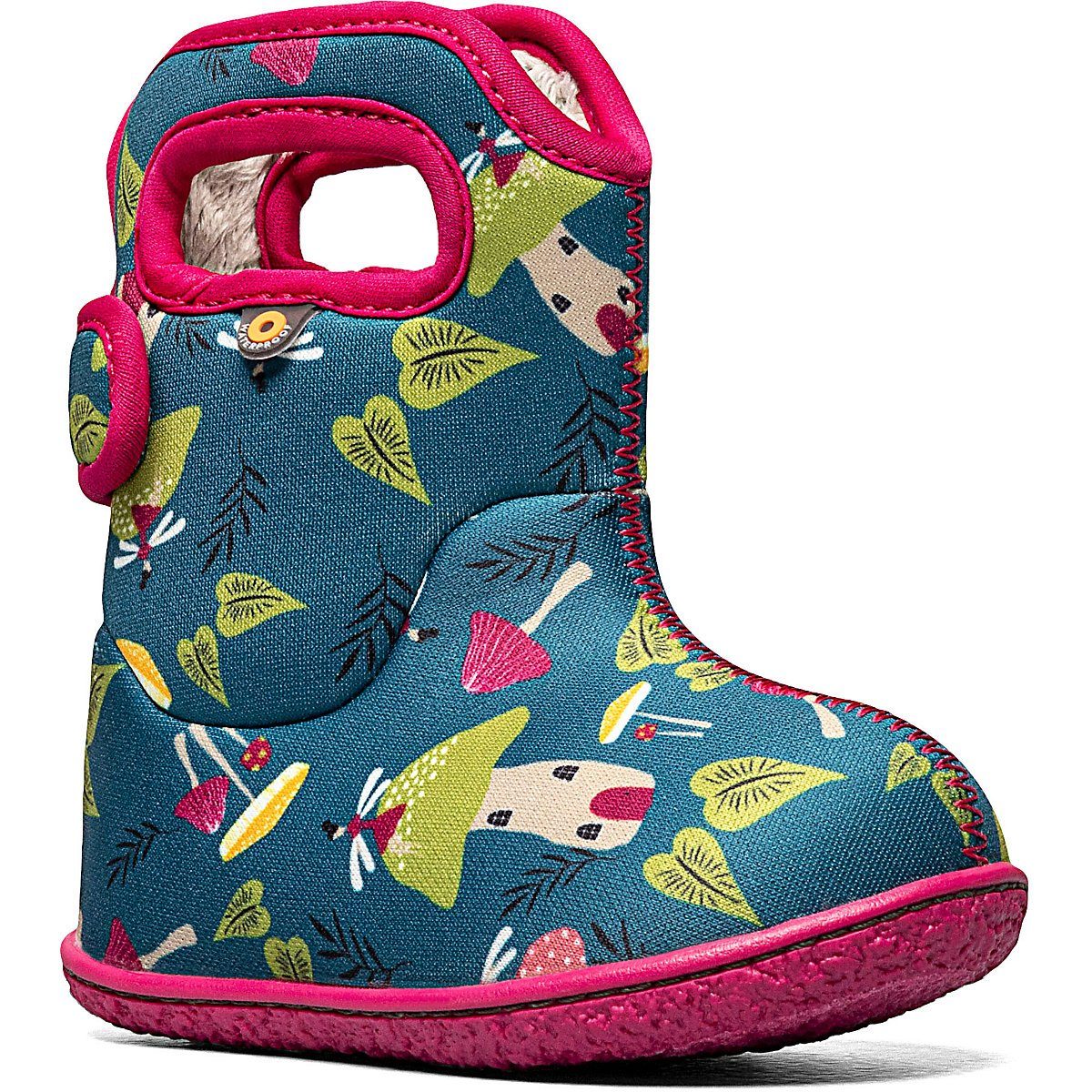 Schuhe Babyschuhe Mädchen Bogs Baby Winterstiefel MUSHROOMS für Mädchen Winterstiefel