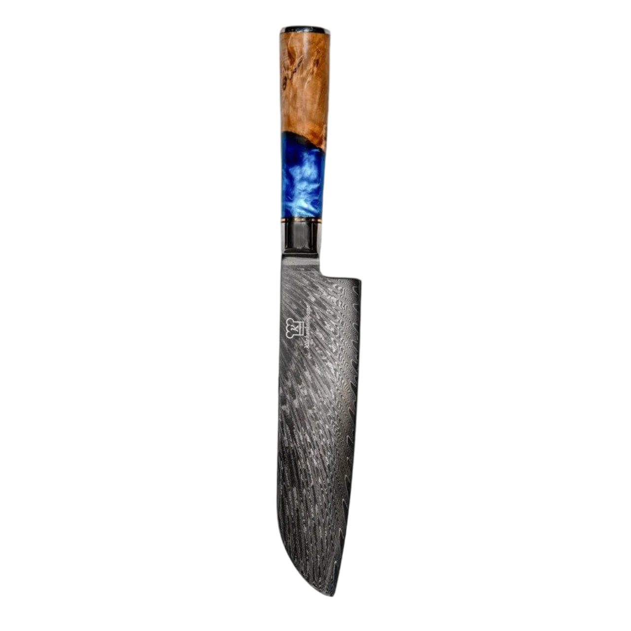 Küchenkompane Messer-Set Damaskus Messerset 67 Lagen Damaststahl und japanischer VG10 Stahlkern (3-tlg)